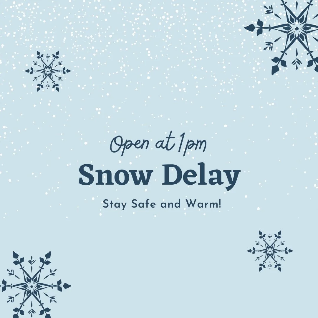 We will be opening at 1pm today!
Stay safe and warm.
Happy Hour 1pm-6pm🎉