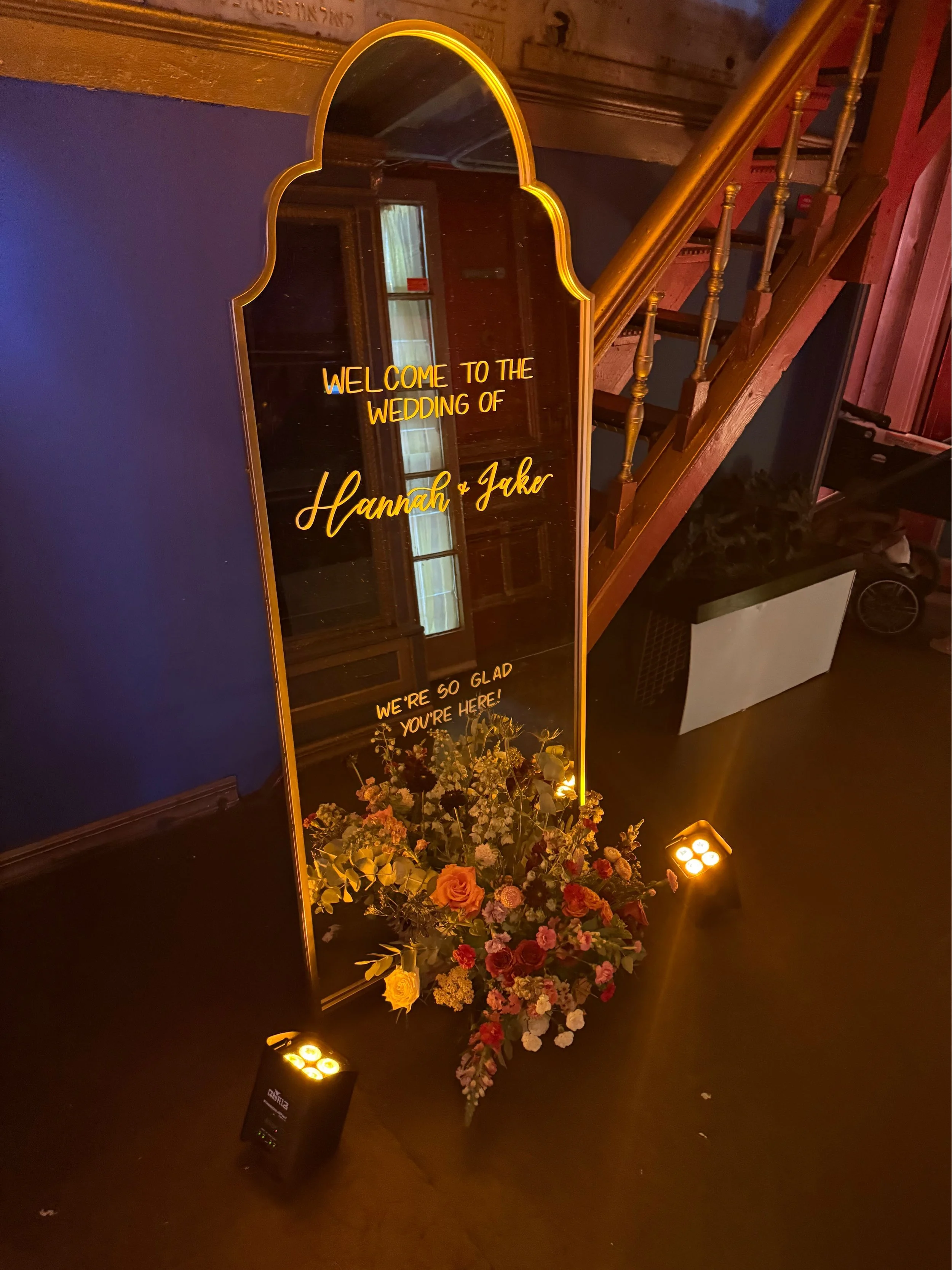 Hannah Jake Welcome Mirror.JPG