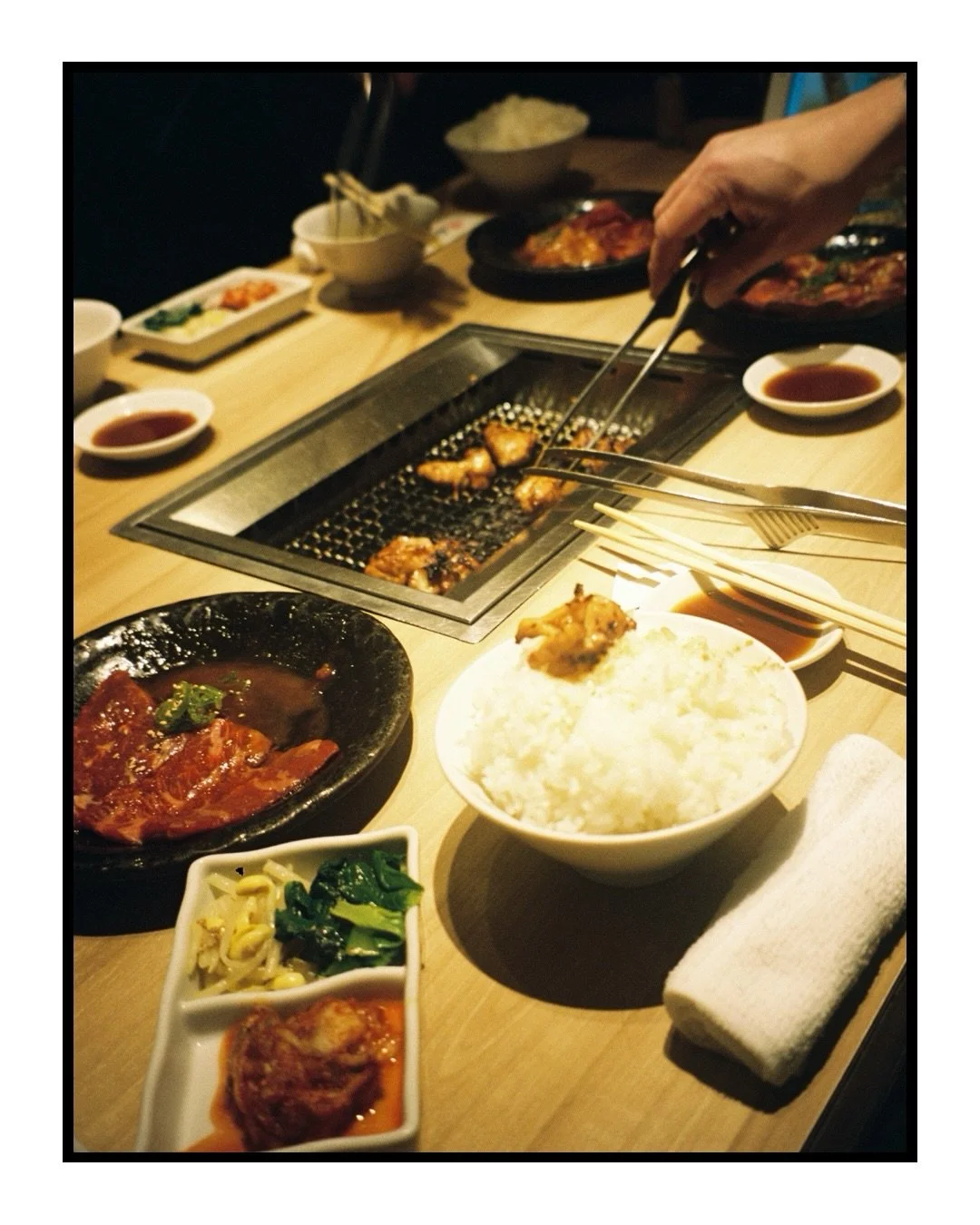 film photos yuli took of the first week in food here in japan.