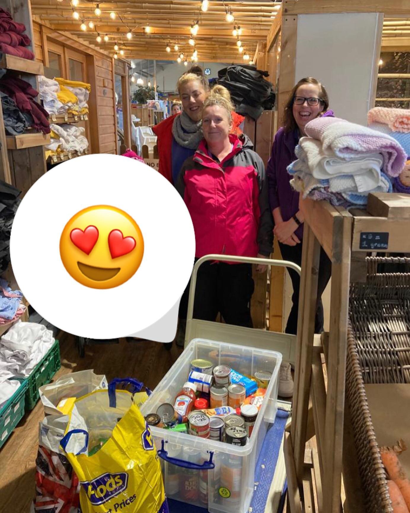 Fairfield have just delivered our Harvest Haul to Hope Pantry Food Bank at the Hideaway! They were very impressed and thankful. Thank you to everyone who contributed, I&rsquo;m sure it will be well received by those who need it most. 👍