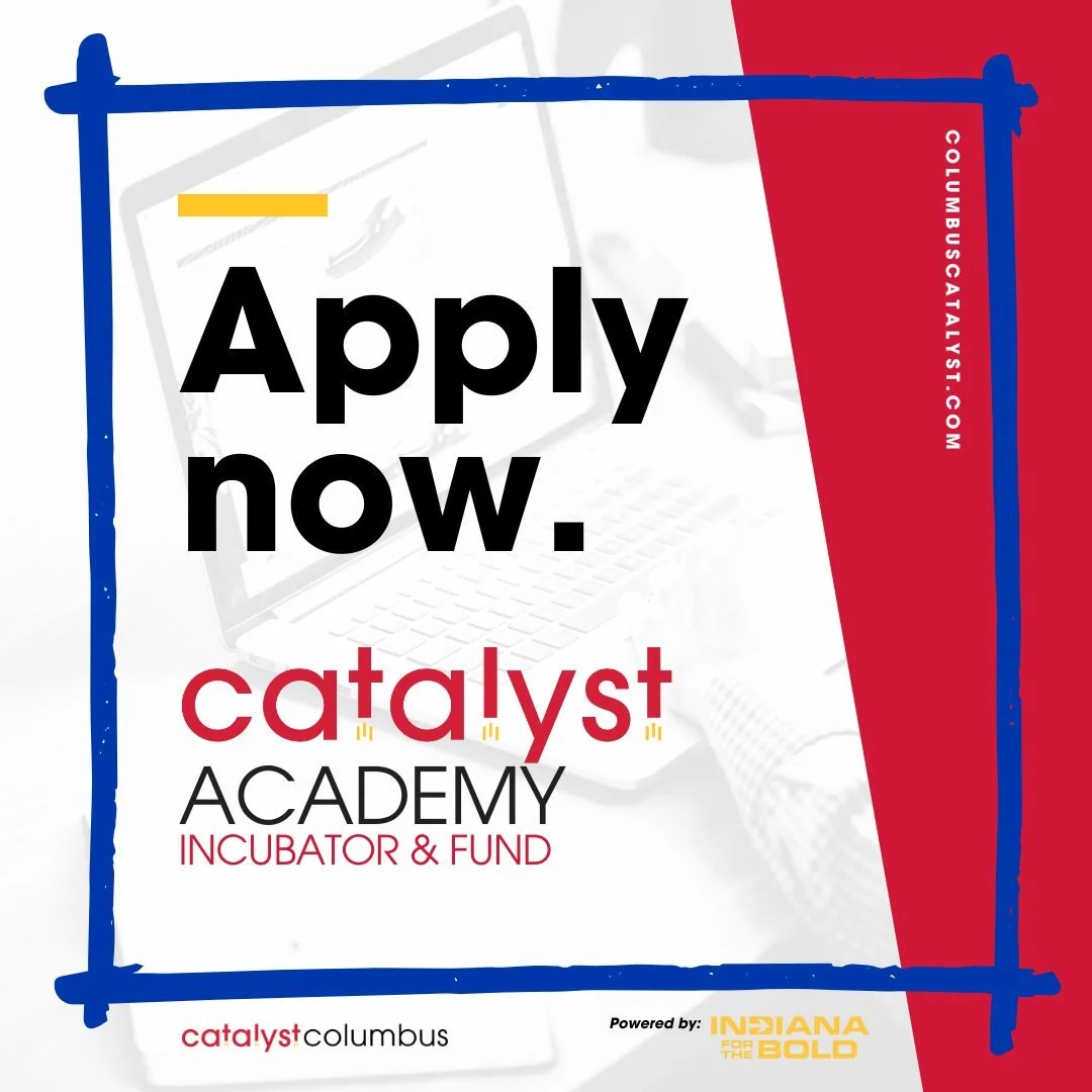 𝗬𝗼𝘂𝗿 𝗯𝘂𝘀𝗶𝗻𝗲𝘀𝘀 𝗶𝗱𝗲𝗮 𝗱𝗲𝘀𝗲𝗿𝘃𝗲𝘀 𝗮 𝗿𝗲𝗮𝗹 𝘀𝗵𝗼𝘁.
Join the Catalyst Academy and get the tools, coaching, and community to launch with confidence.
📅 𝗔𝗽𝗽𝗹𝗶𝗰𝗮𝘁𝗶𝗼𝗻𝘀 𝗱𝘂𝗲 𝗝𝗮𝗻𝘂𝗮𝗿𝘆 14. 𝗔𝗽𝗽𝗹𝘆 𝘁𝗼𝗱𝗮𝘆 𝗮𝘁