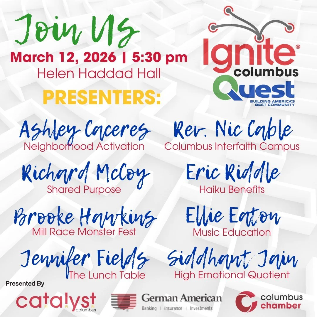 𝗪𝗵𝗮𝘁 𝗶𝗳 𝗼𝗻𝗲 𝘀𝗺𝗮𝗹𝗹 𝗶𝗱𝗲𝗮 𝗰𝗼𝘂𝗹𝗱 𝗰𝗵𝗮𝗻𝗴𝗲 𝗲𝘃𝗲𝗿𝘆𝘁𝗵𝗶𝗻𝗴?

On March 12th, these innovative presenters are stepping onto the Ignite stage to share how one small idea can create a ripple effect in building America&rsquo;s B