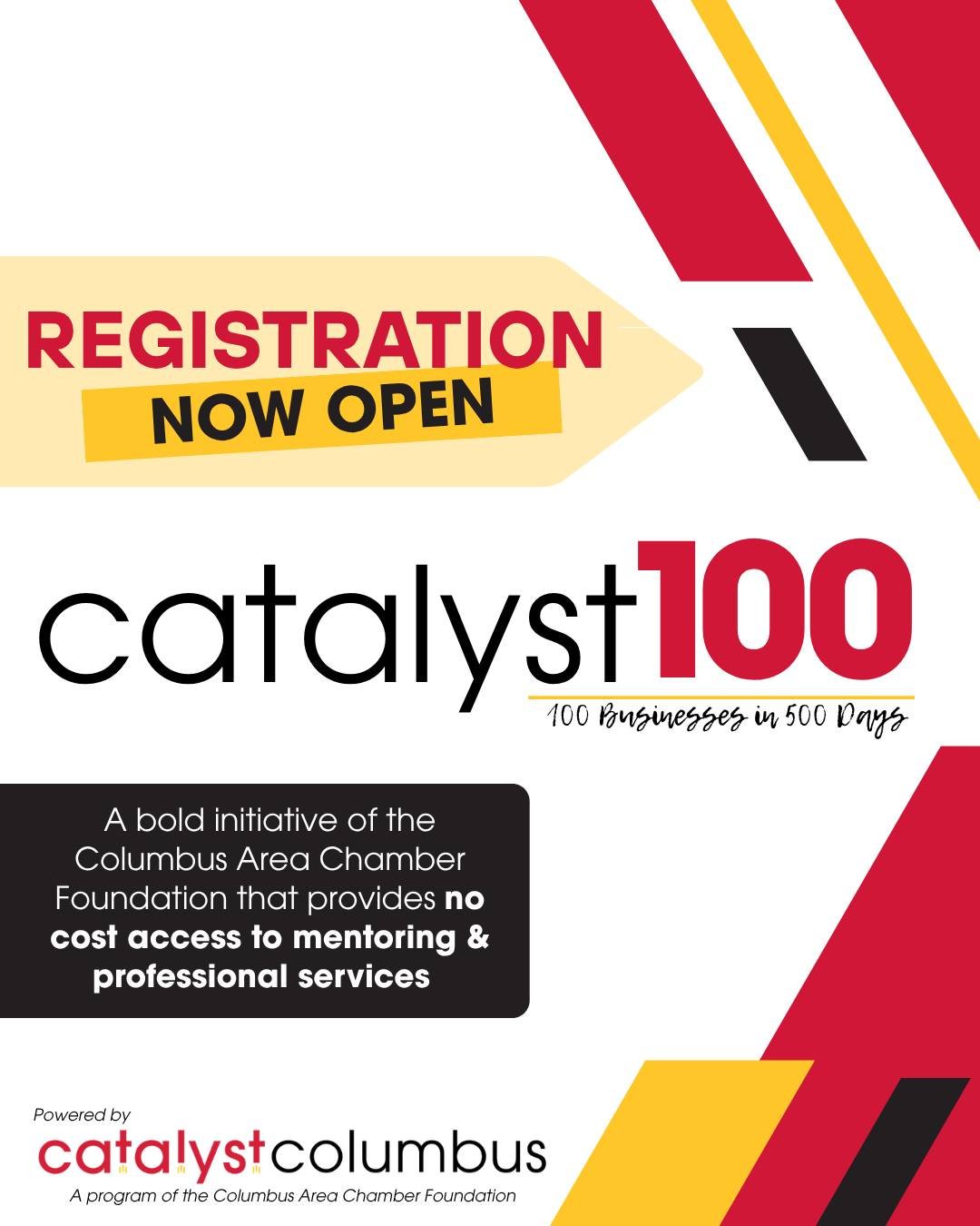 Big news for small businesses in Bartholomew County!
 
We would like to introduce the Catalyst 100 Fund, which is a bold initiative from the Columbus Area Chamber Foundation.  We are committed to strengthening 100 local small businesses in just 500 d