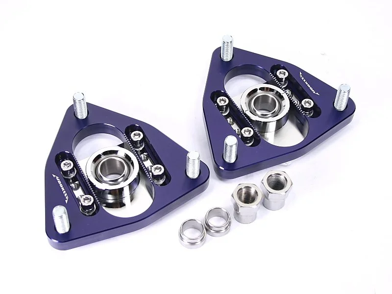 パーツ mesamesa1124 Super Extended Adjustable Camber Plates For Mitsubishi