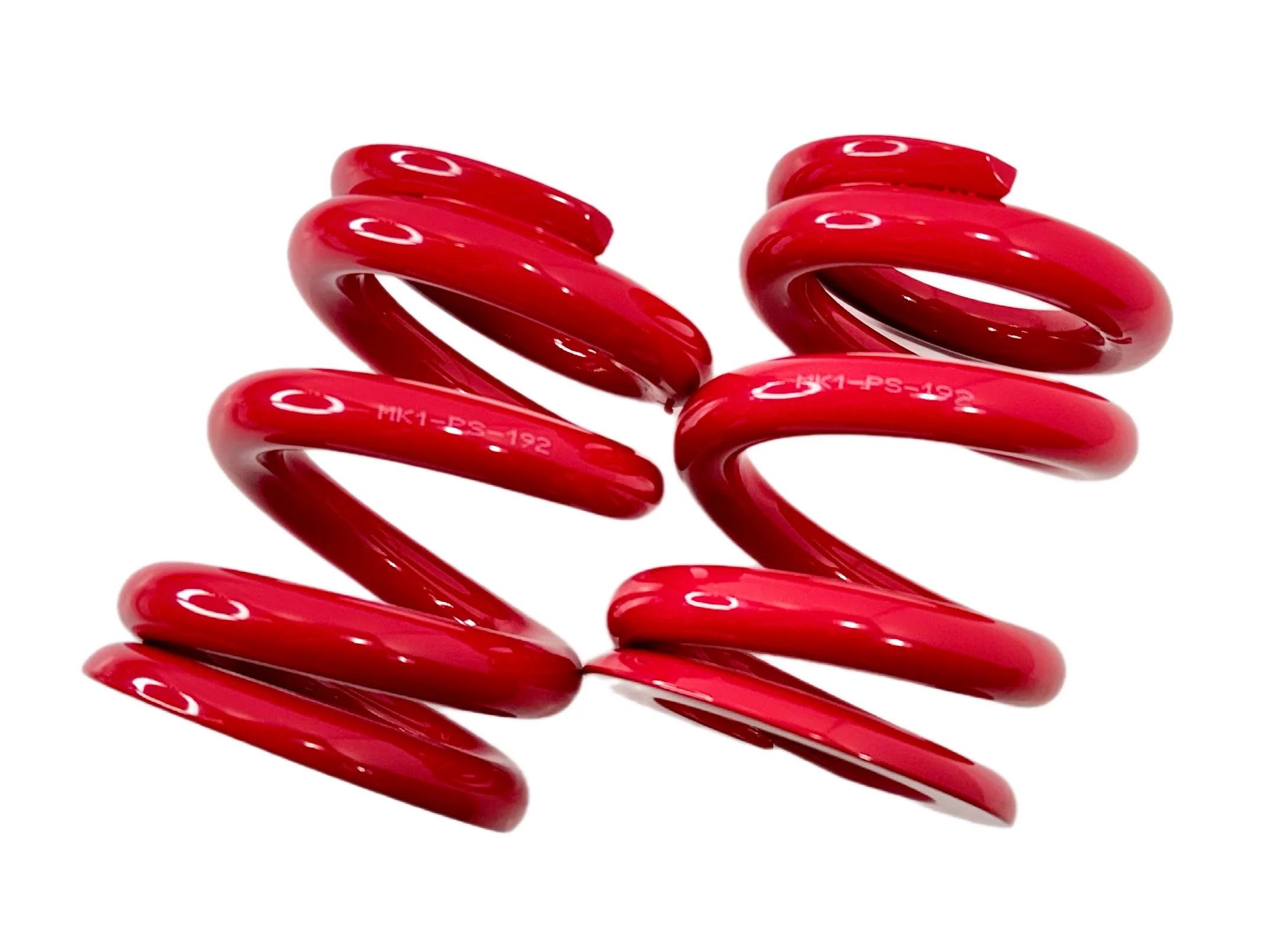 Red Coilover Replacement Springs 60K 3360lbs 5" 2.5" ID