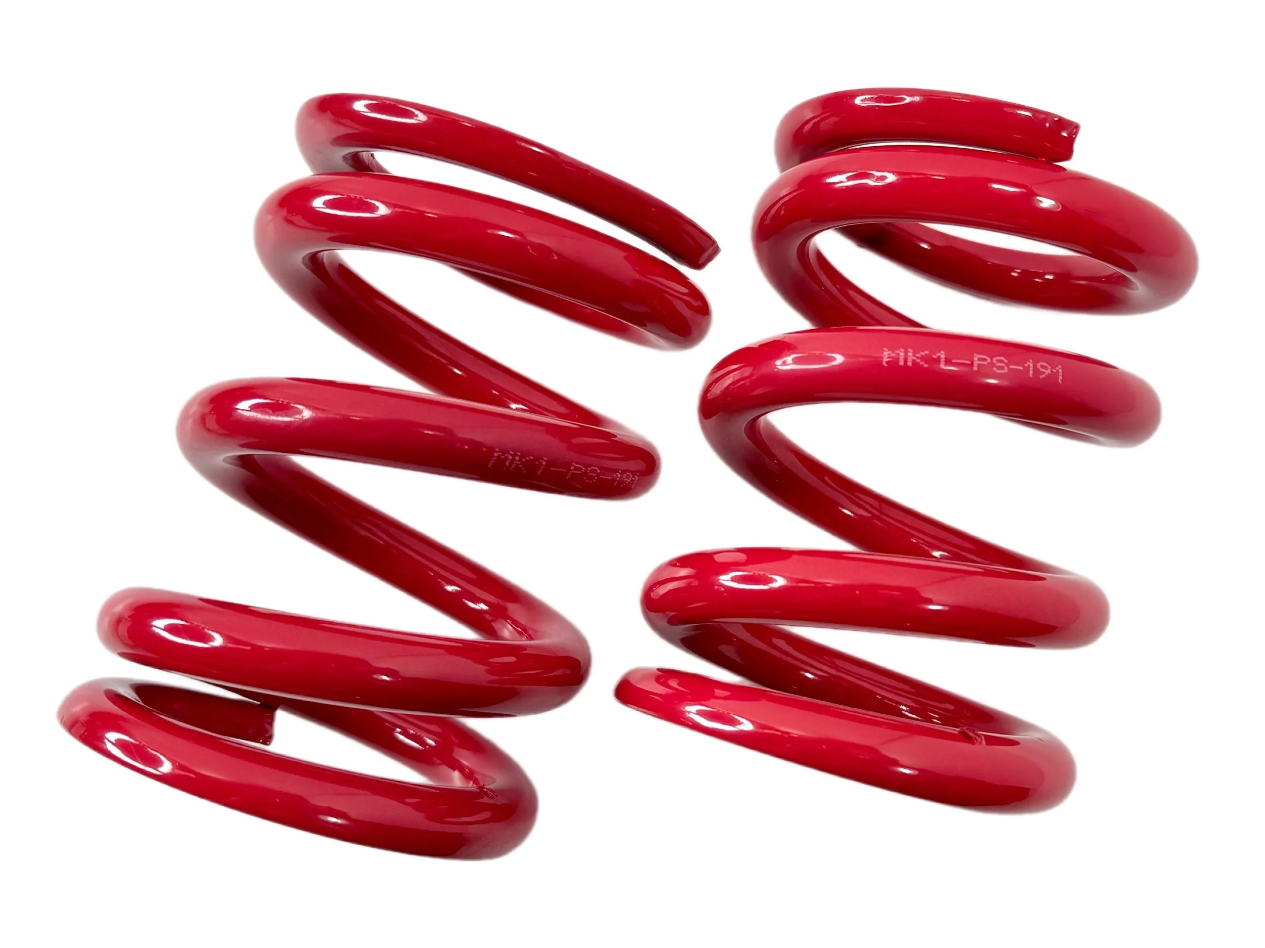 Red Coilover Replacement Springs 30K 1680lbs 5" 2.5" ID