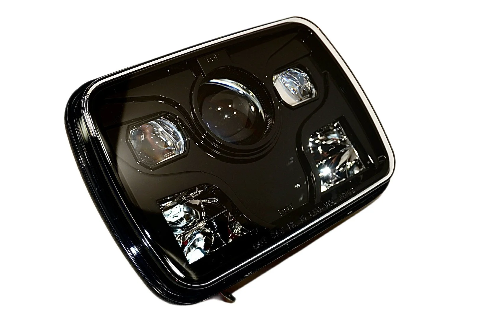 *Clearance Black Veil LED Sealed Square Beam Head Lights 5" x 7"