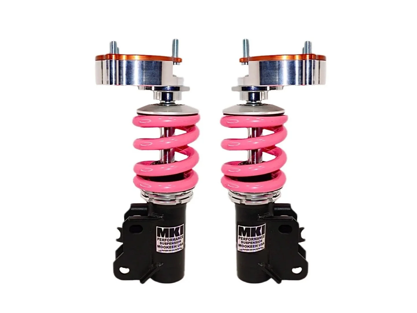 MOOKEEH Front Super Static Stealth Coilovers For 12-15 Honda Civic Non Si