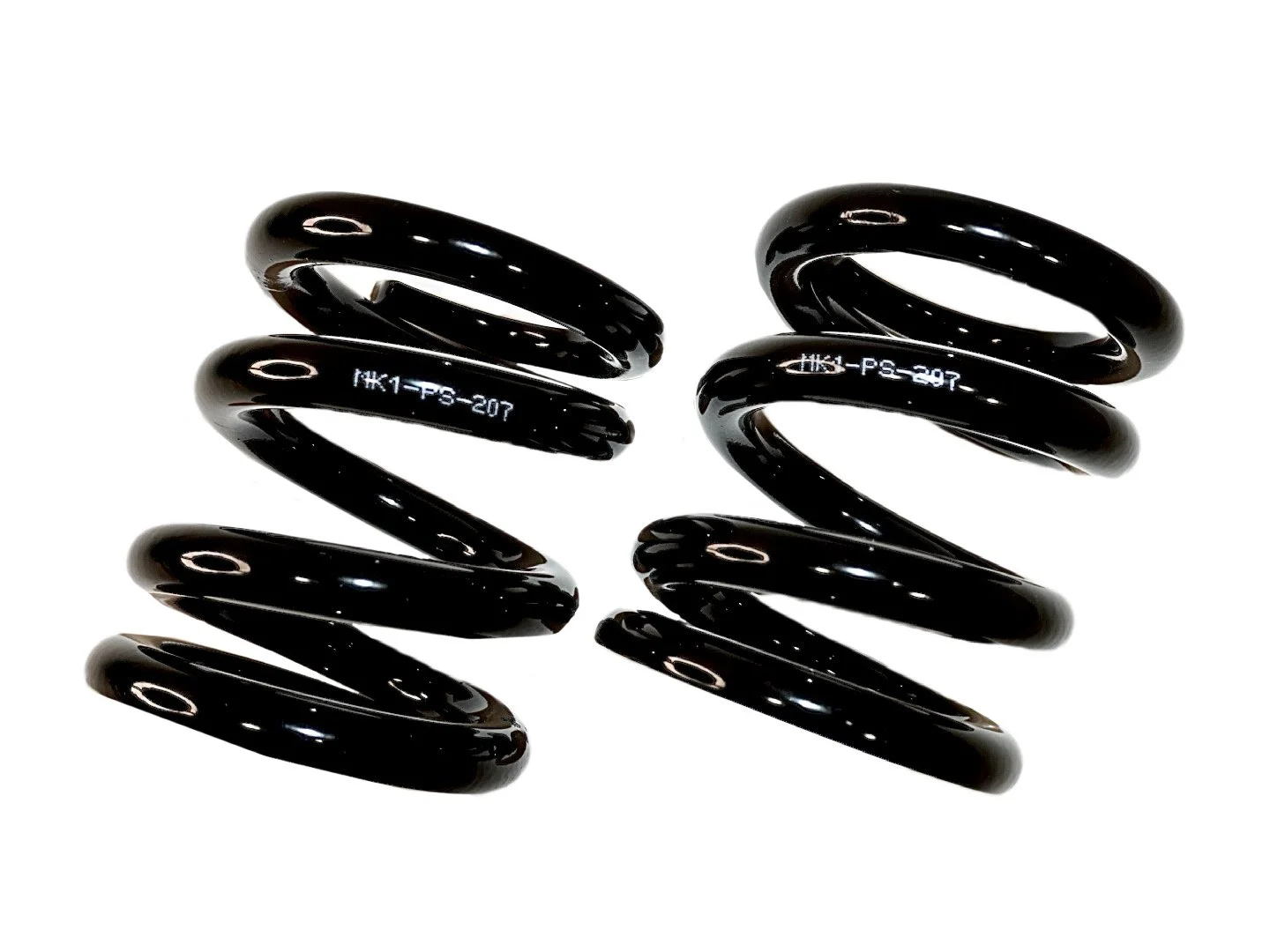 Black Coilover Replacement Springs 30K 1120lbs 4" 2.5" ID