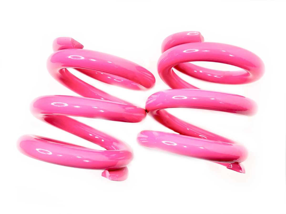 Pink Coilover Replacement Springs 50K 2800lbs 4" 2.75" ID