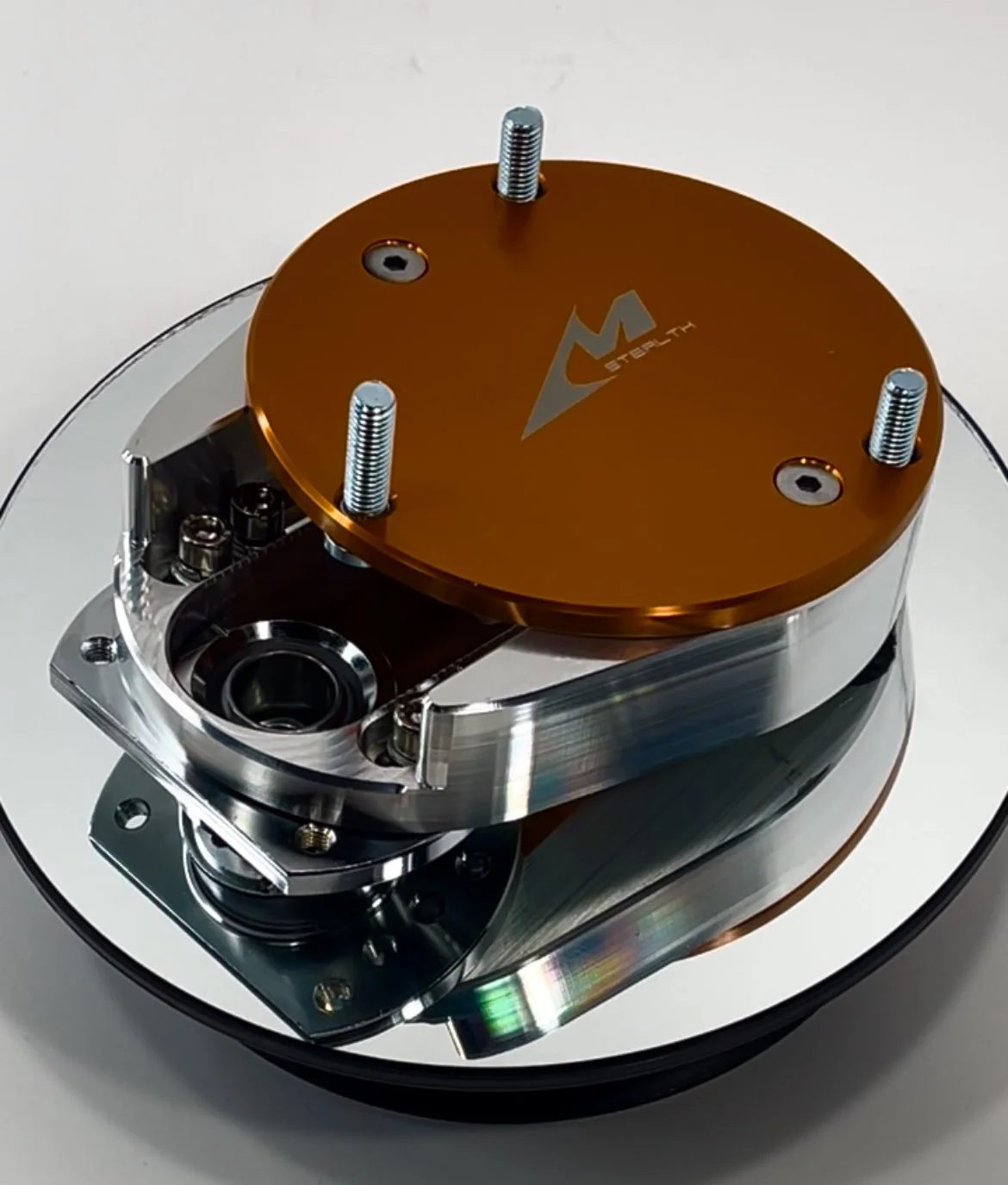 Stealth Series Flush Mount Extreme Negative Camber Plates For BMW E46