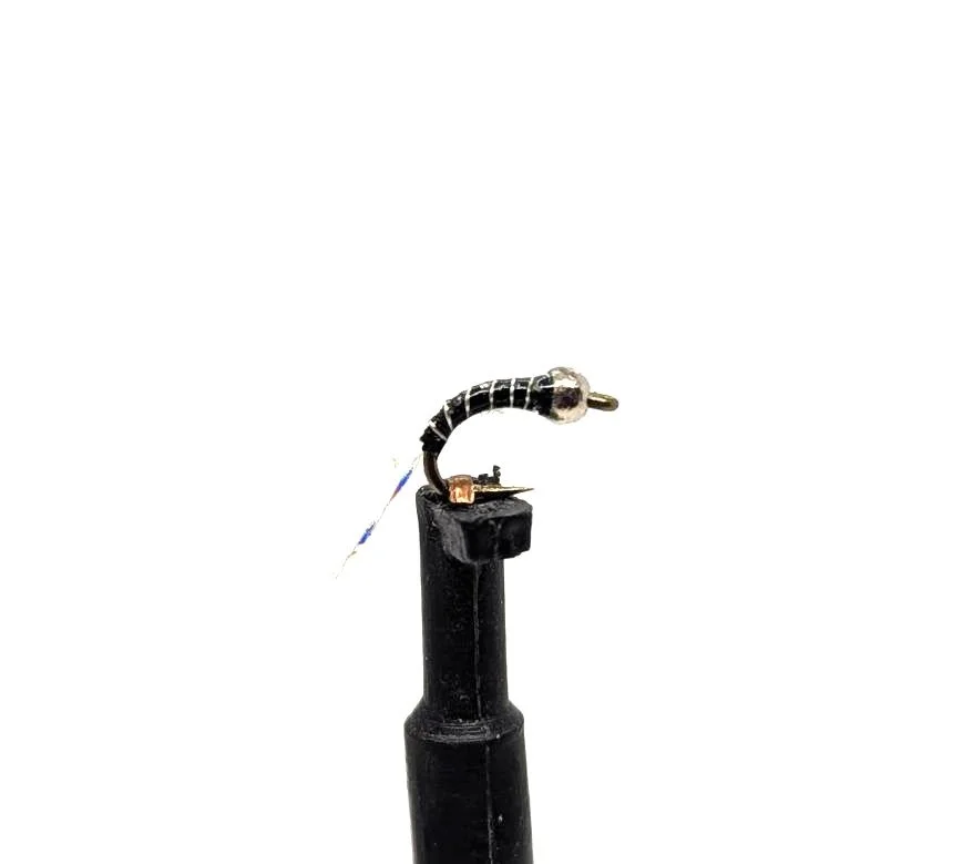 Zebra Midge Lightning Black Size 18