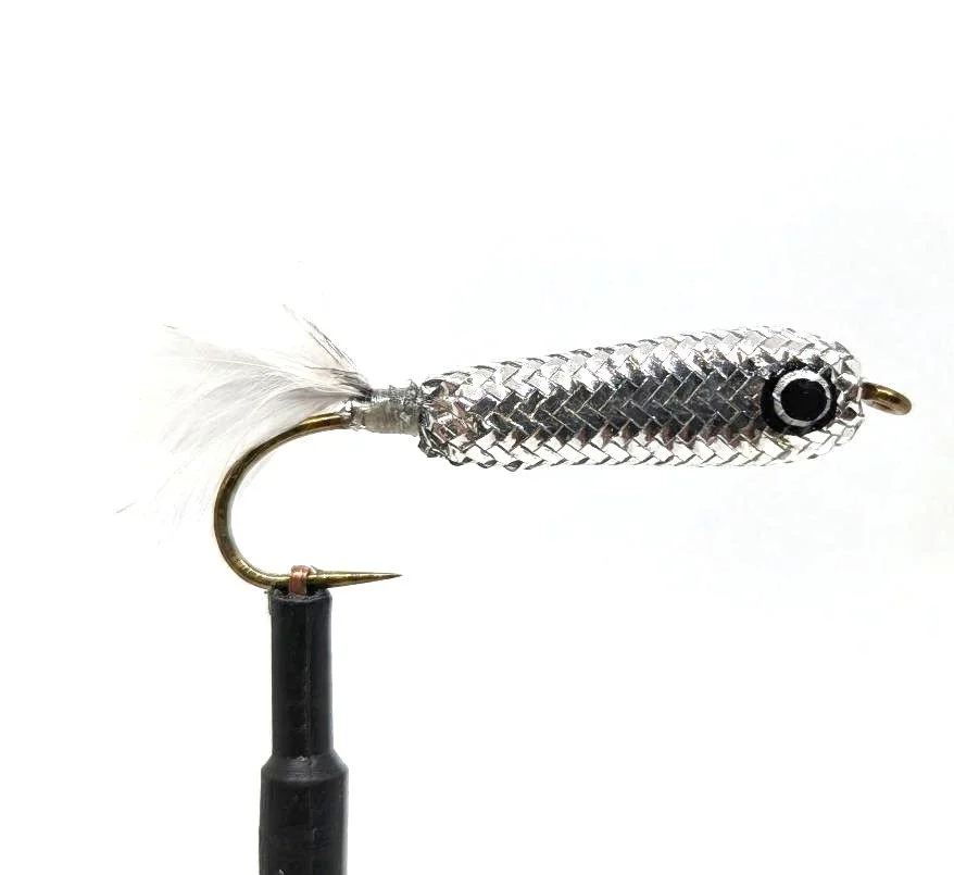 Milt’s Pond Smelt Floating Silver Size 4 – 6