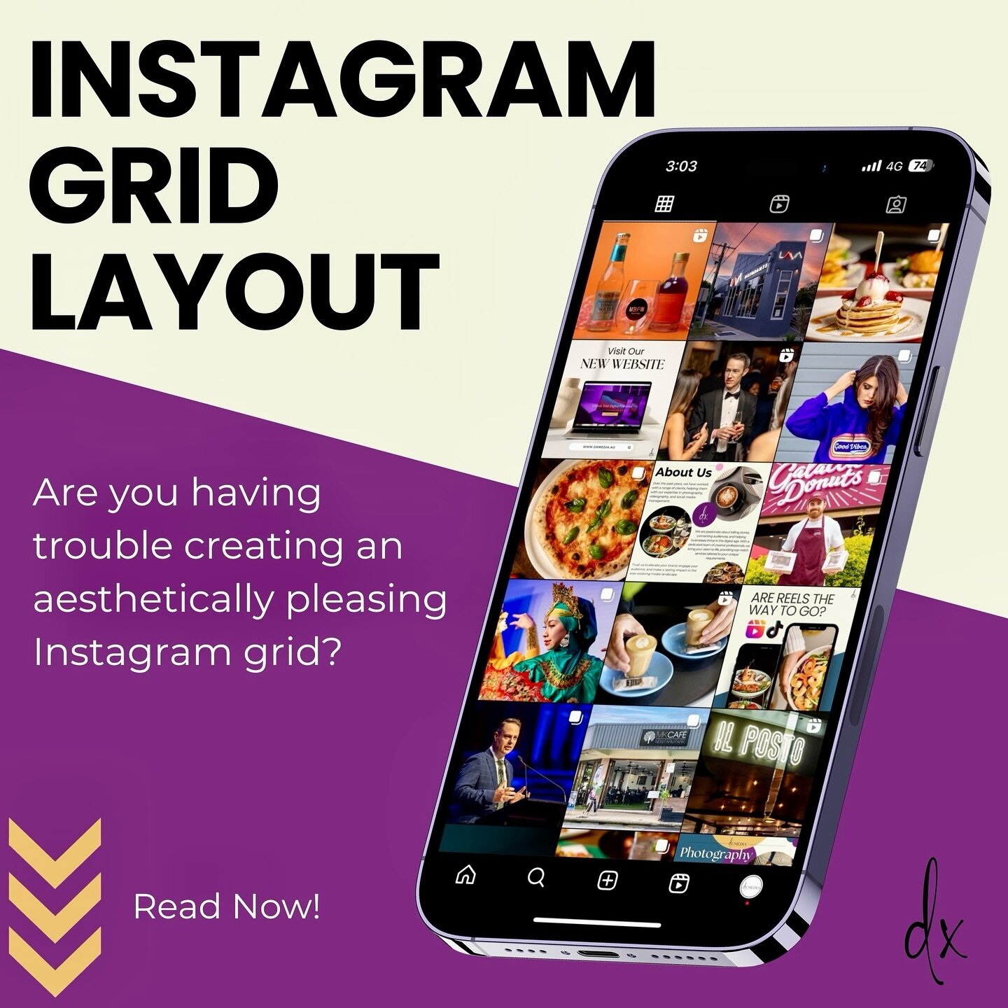 Do you ever come across an Instagram profile and go like &quot; Wow, this looks nice&quot;? 🤩

Whilst there could be a lot of factors contributing this, one of the main factors is the grid layout. No matter how good your photography or designing ski