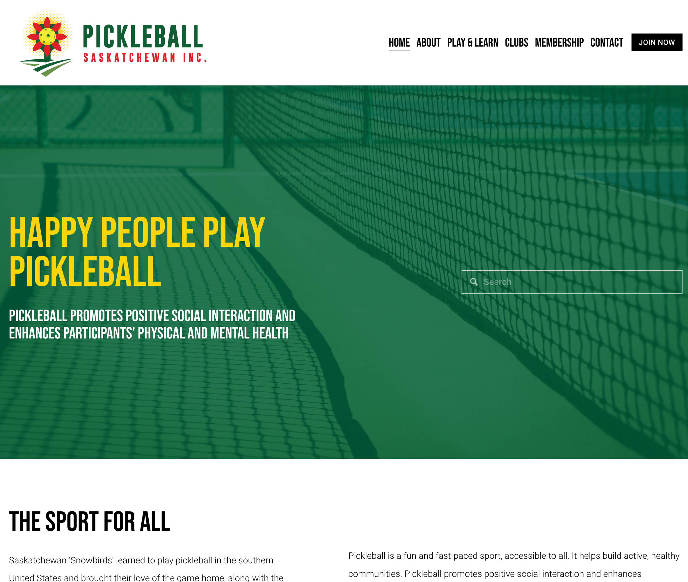 Saskatchewan Pickleball