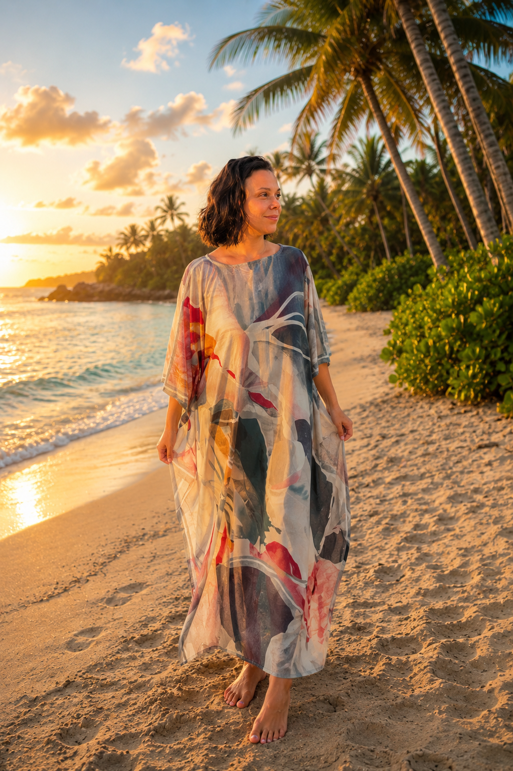 Kaftan Dress Long