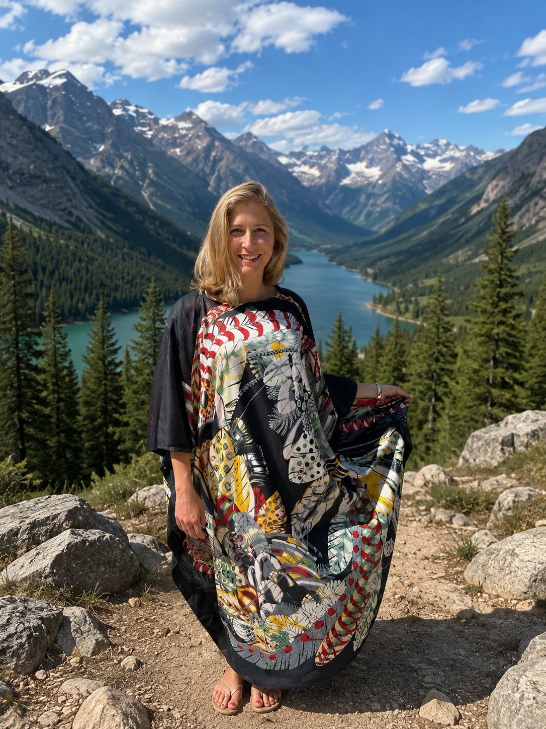 Long Kaftan Dress