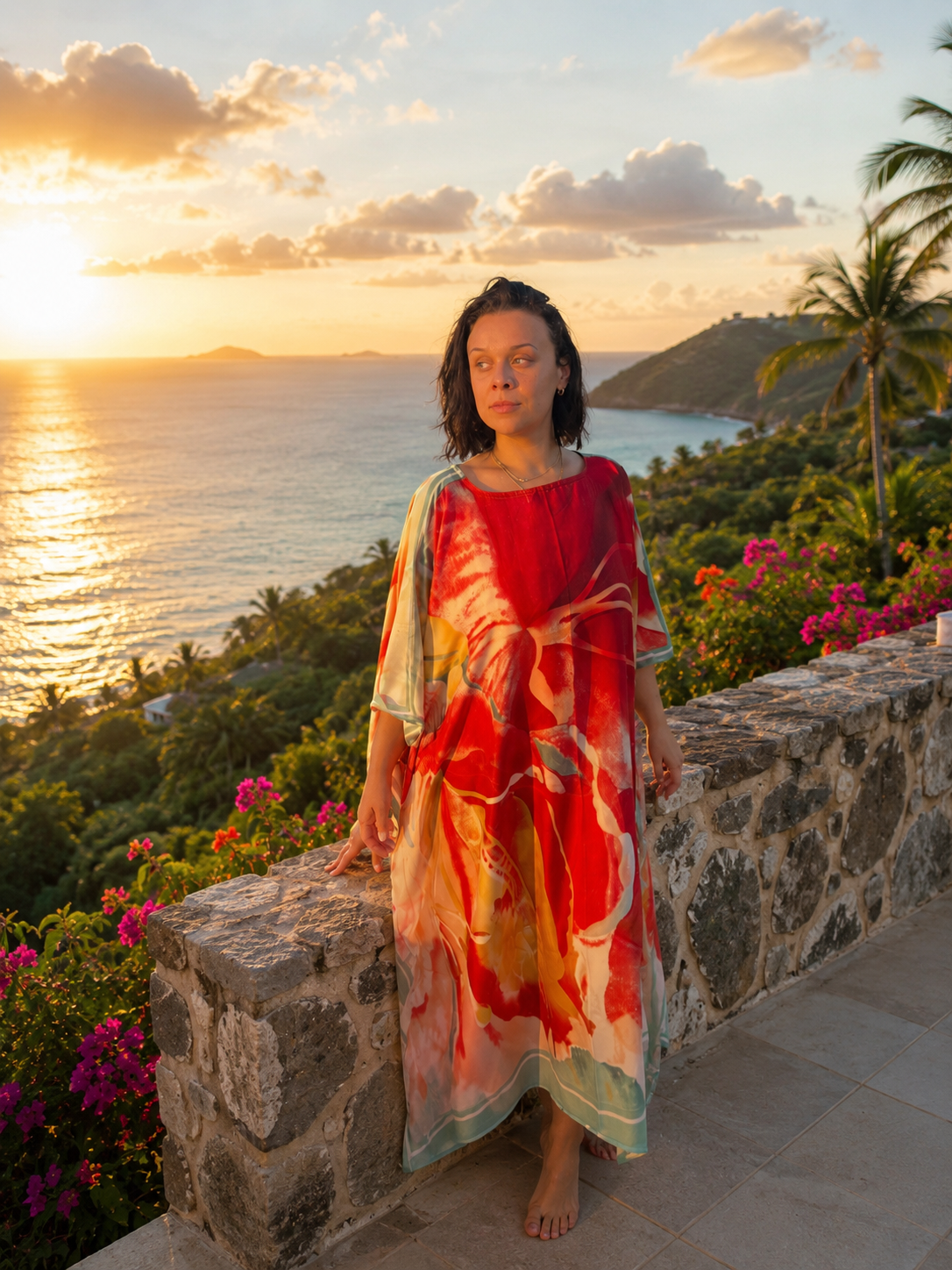 Kaftan Dress Long