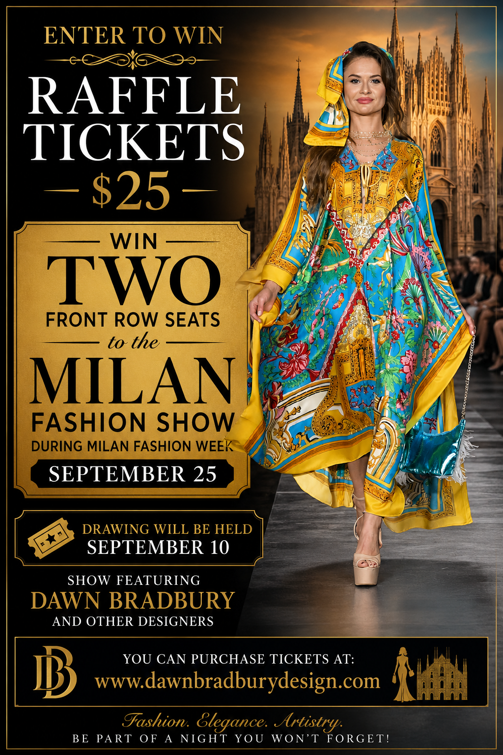 Milan Raffle Ticket