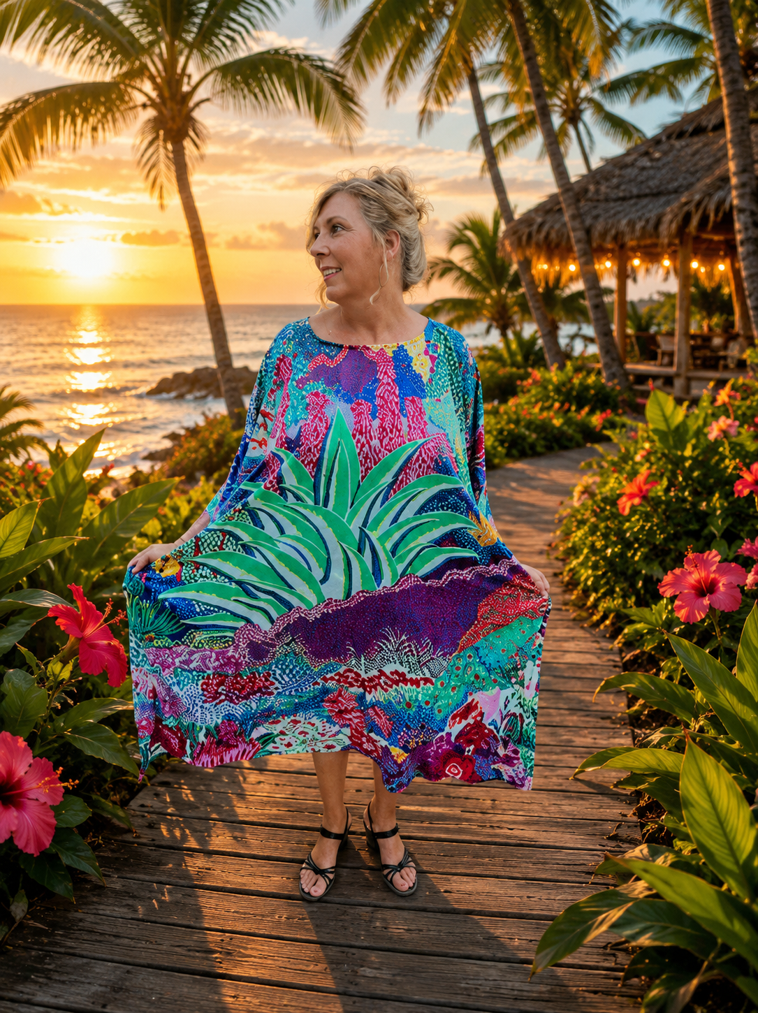 Kaftan Dress Long