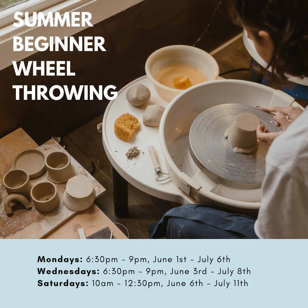 Beginner Wheel Throwing (Summer—6 Weeks)