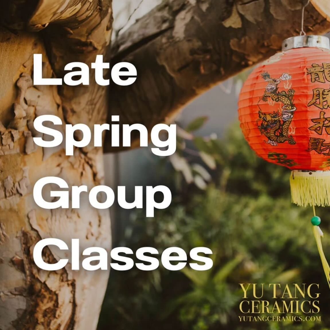 Registration OPEN NOW! 

Late spring group classes: May 13th - July 6th

✨️Beginner✨️
- Tuesdays: May 14th - July 2nd, 6:30-9pm
- Wednesdays: May 15th - July 3rd, 6:30-9pm
- Thursdays: May 16th - July 4th, 6:30-9pm
- Saturdays: May 18th - July 6th, 1