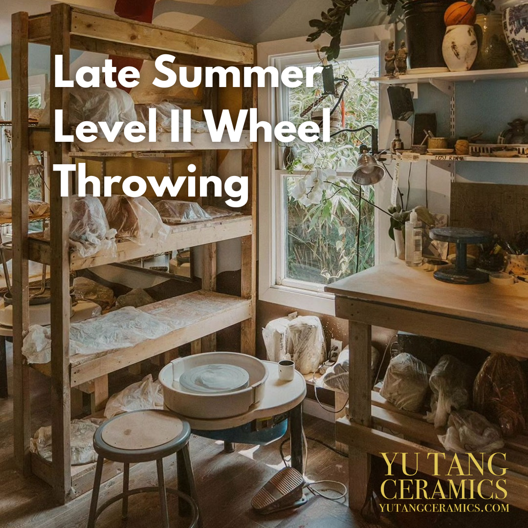 Level 2 Ceramics: Learning Consistency from Sets (Late Summer—6 Weeks)