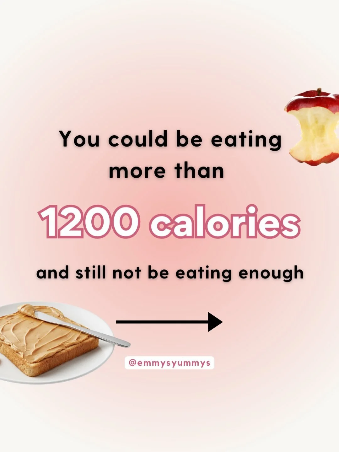 You could be eating&hellip;

But still not enough for YOUR specific needs!

I work with SO many ladies who have become so used to their set portion sizes and have been under-fueling for so many years that they don&rsquo;t know what adequate portions 