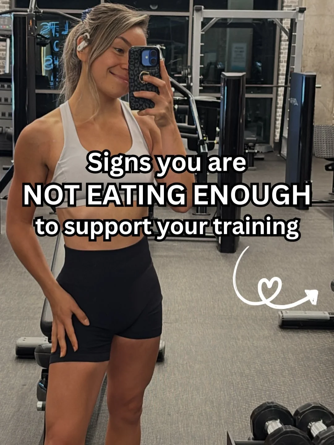How many of these are hitting home for you girlfriend?👆🏼🙊

Your body has many ways it will communicate with you that it is under-fueled, over-trained and needing more recovery time.

As someone who spent YEARS ignoring these signs because I felt s