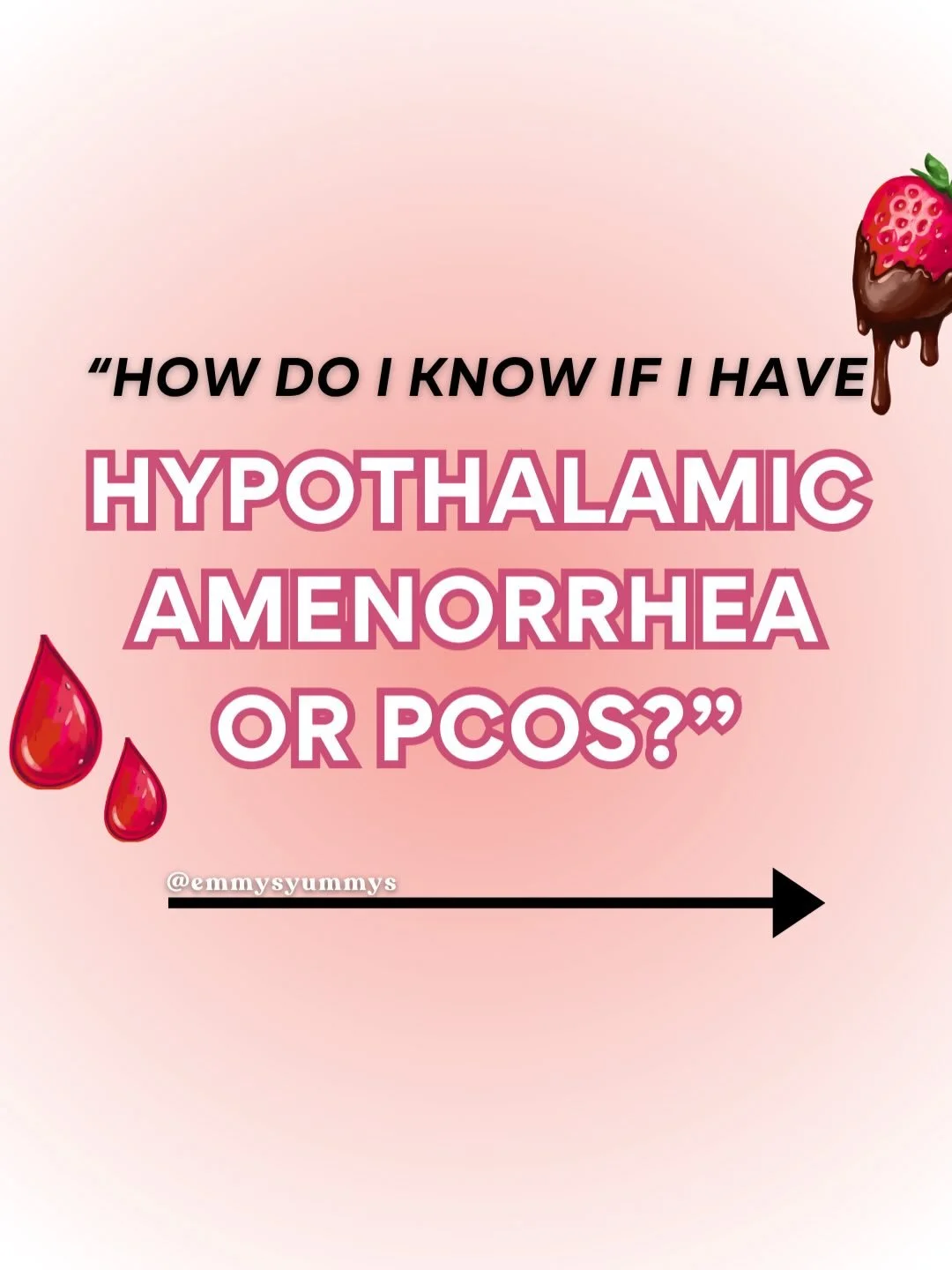 Save this to come back to! ☝🏼

It&rsquo;s unfortunate to say that SO many women who are struggling with HA will get misdiagnosed for having &ldquo;PCOS&rdquo; when they go to their doctor/OBGYN.

This is largely due to the fact that PCOS more recogn