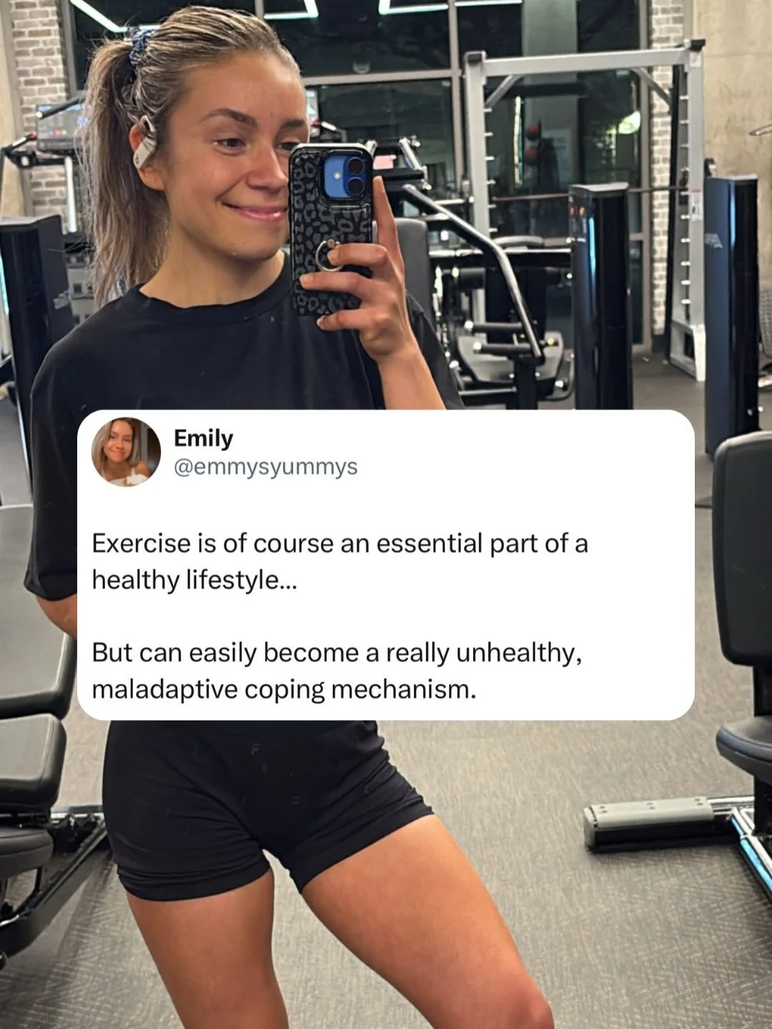 If you&rsquo;ve struggled with your relationship with exercise&hellip;

This one&rsquo;s for you 💛 

Everyone talks about doing MORE when it comes to exercise and training, but not enough people talk about how such healthy behaviors can easily spira