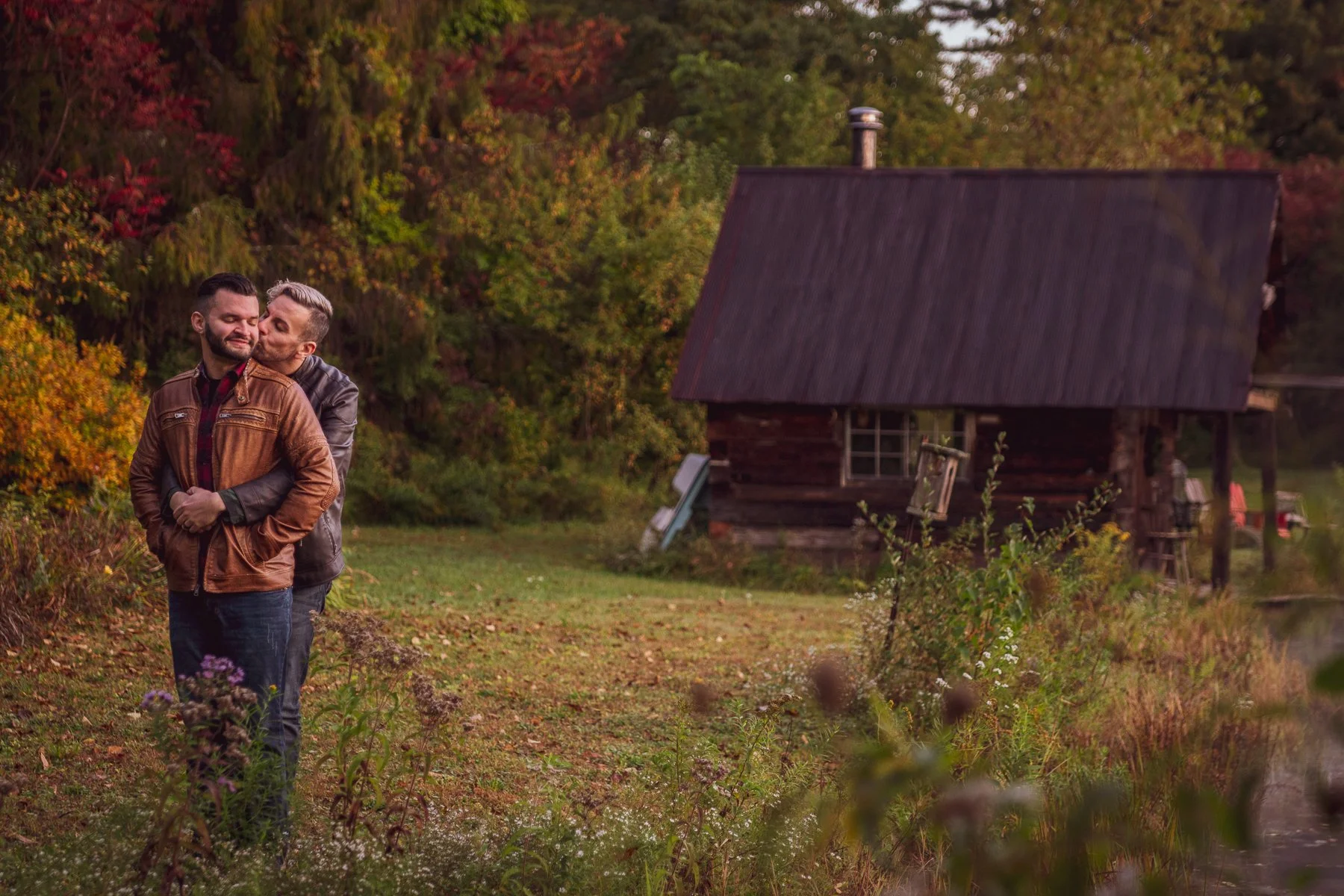 Saratoga Springs New York LGBT Engagement Session
