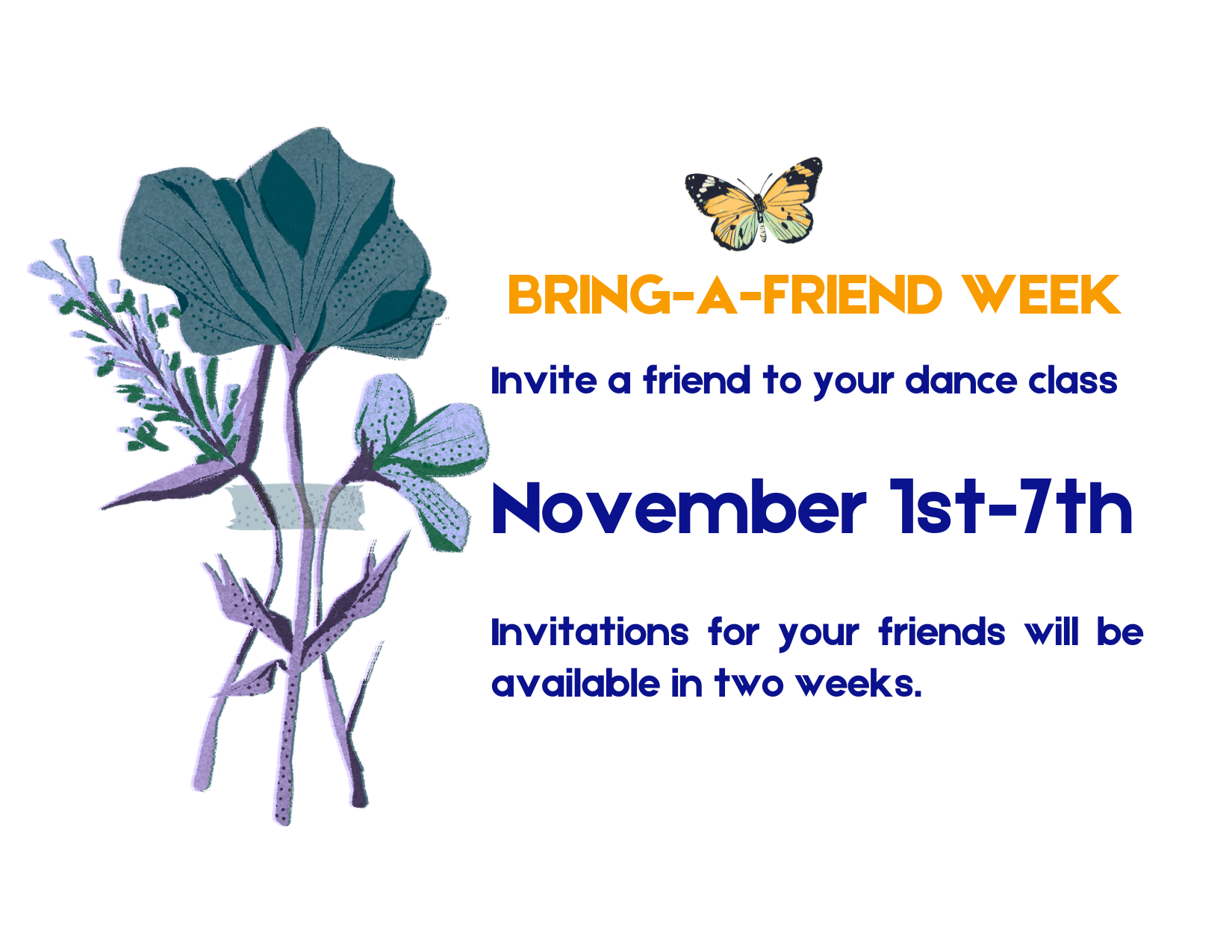 BRING-A-FRIEND WEEK