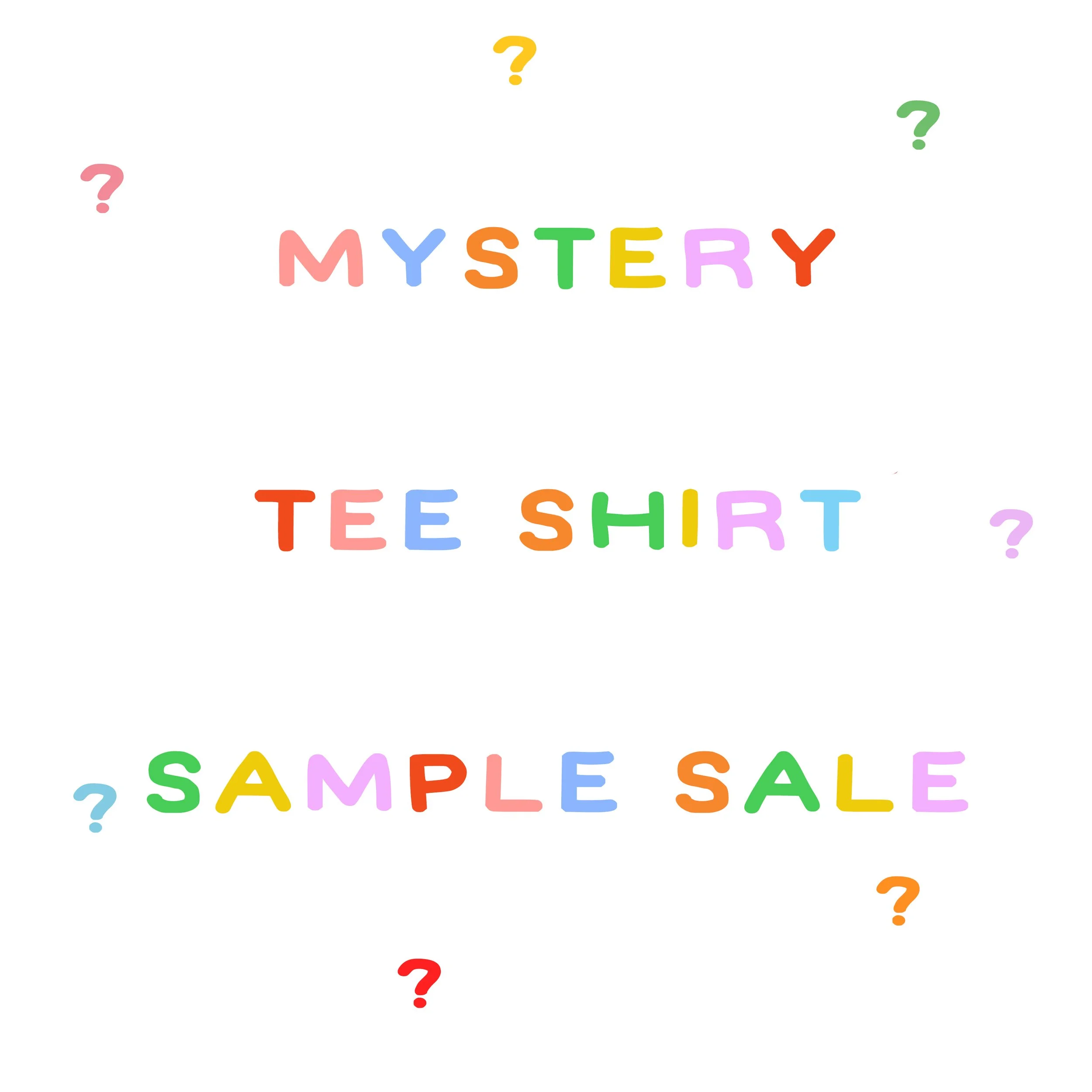 T-Shirt - Mystery Clothing Sample Sale