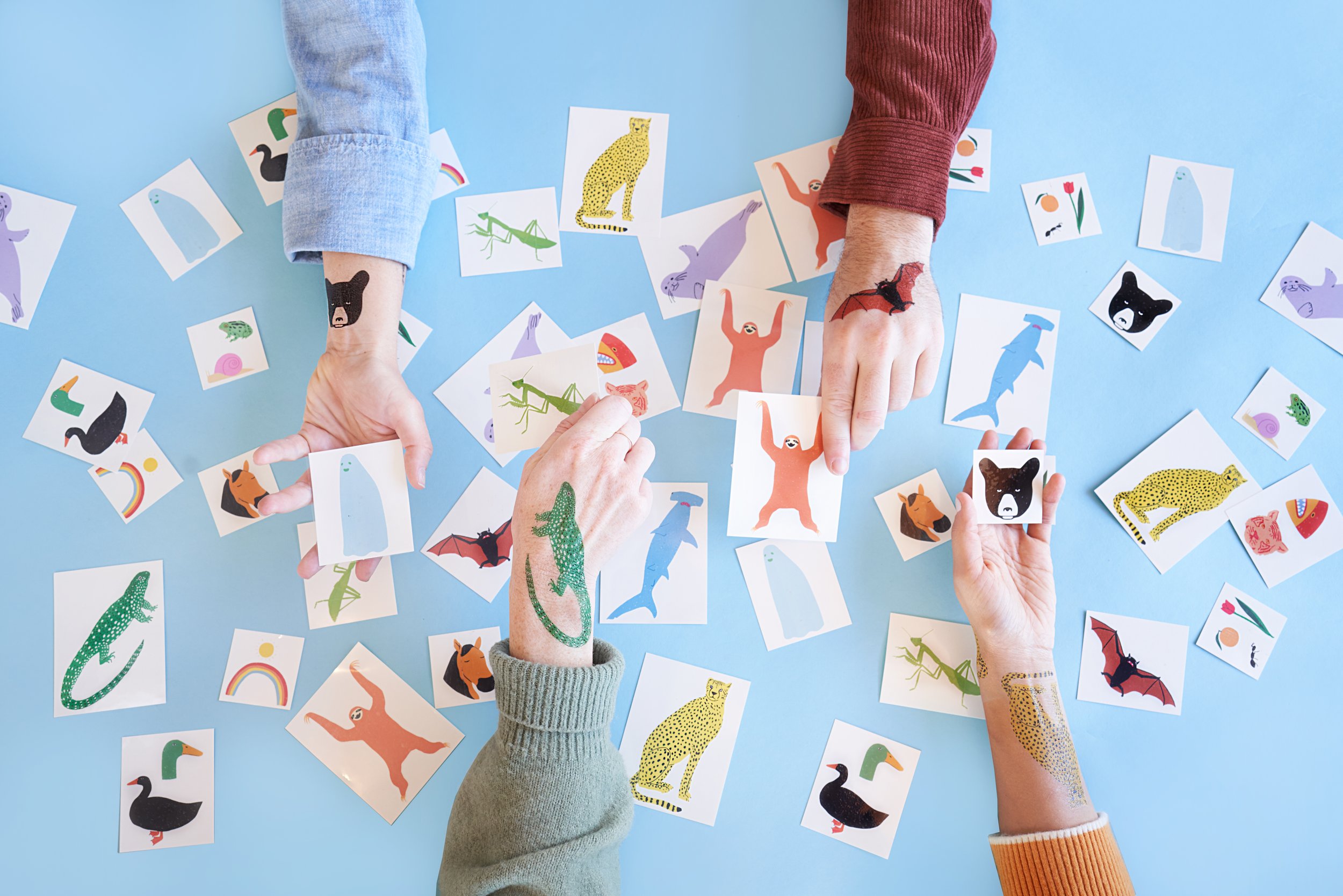 25 Temporary Tattoo Party Pack