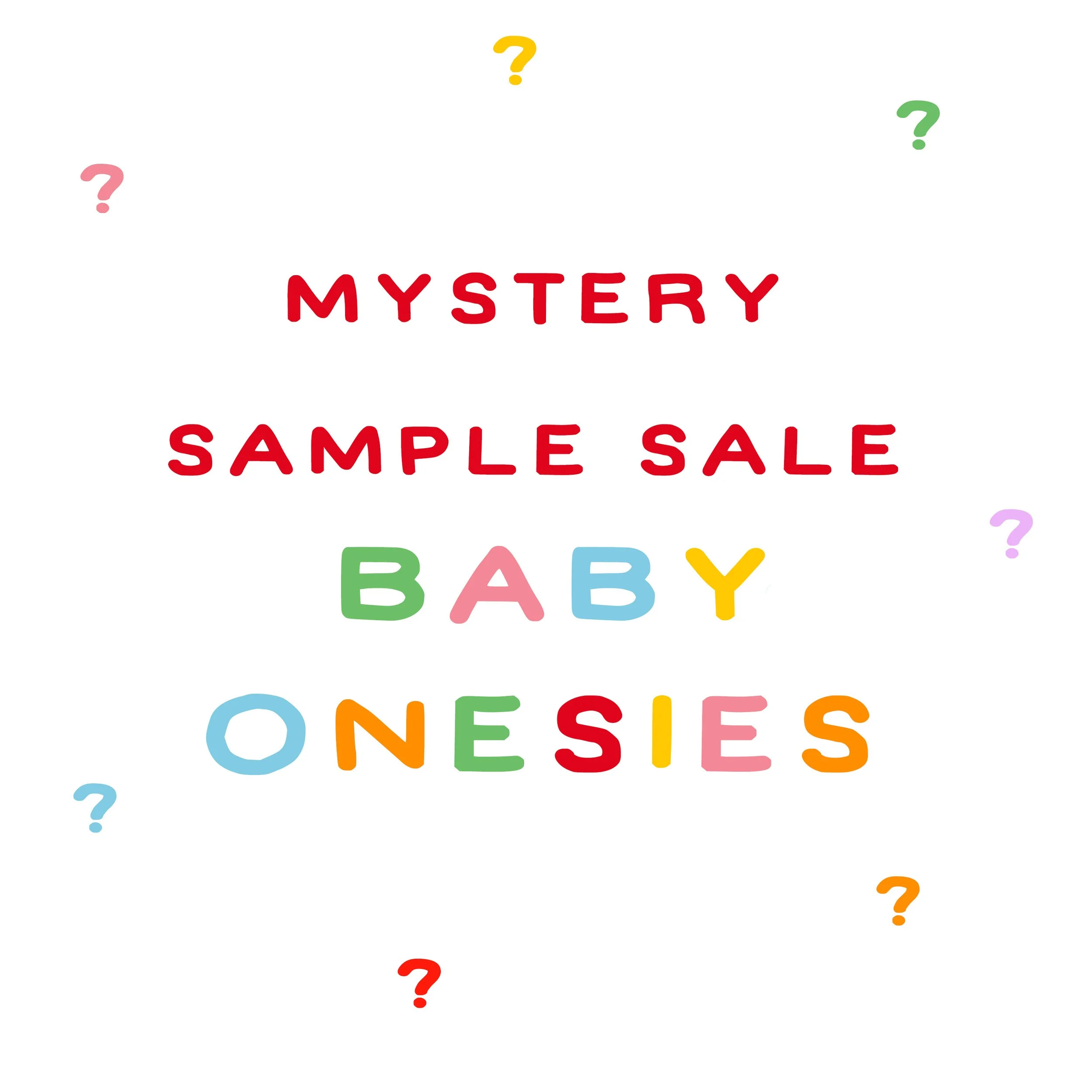 Onesies  -Mystery Clothing Sample Sale