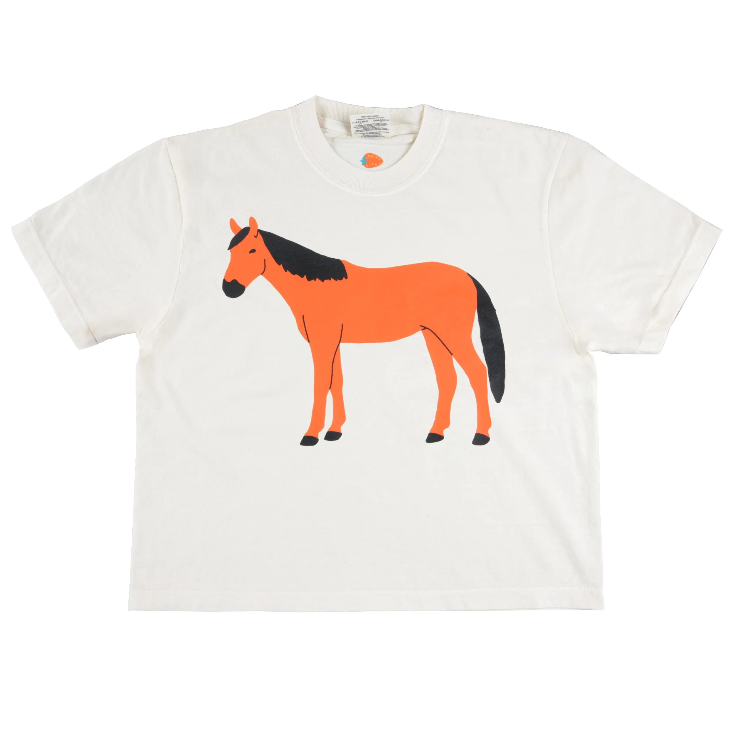 Horse Power Boxy Crop Tee
