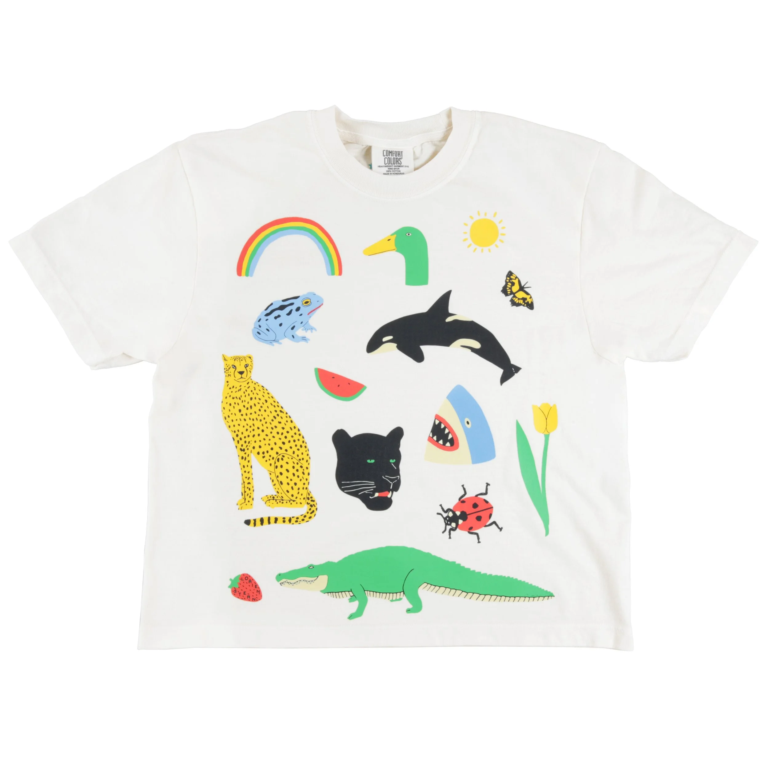 Working Together Boxy Crop Tee