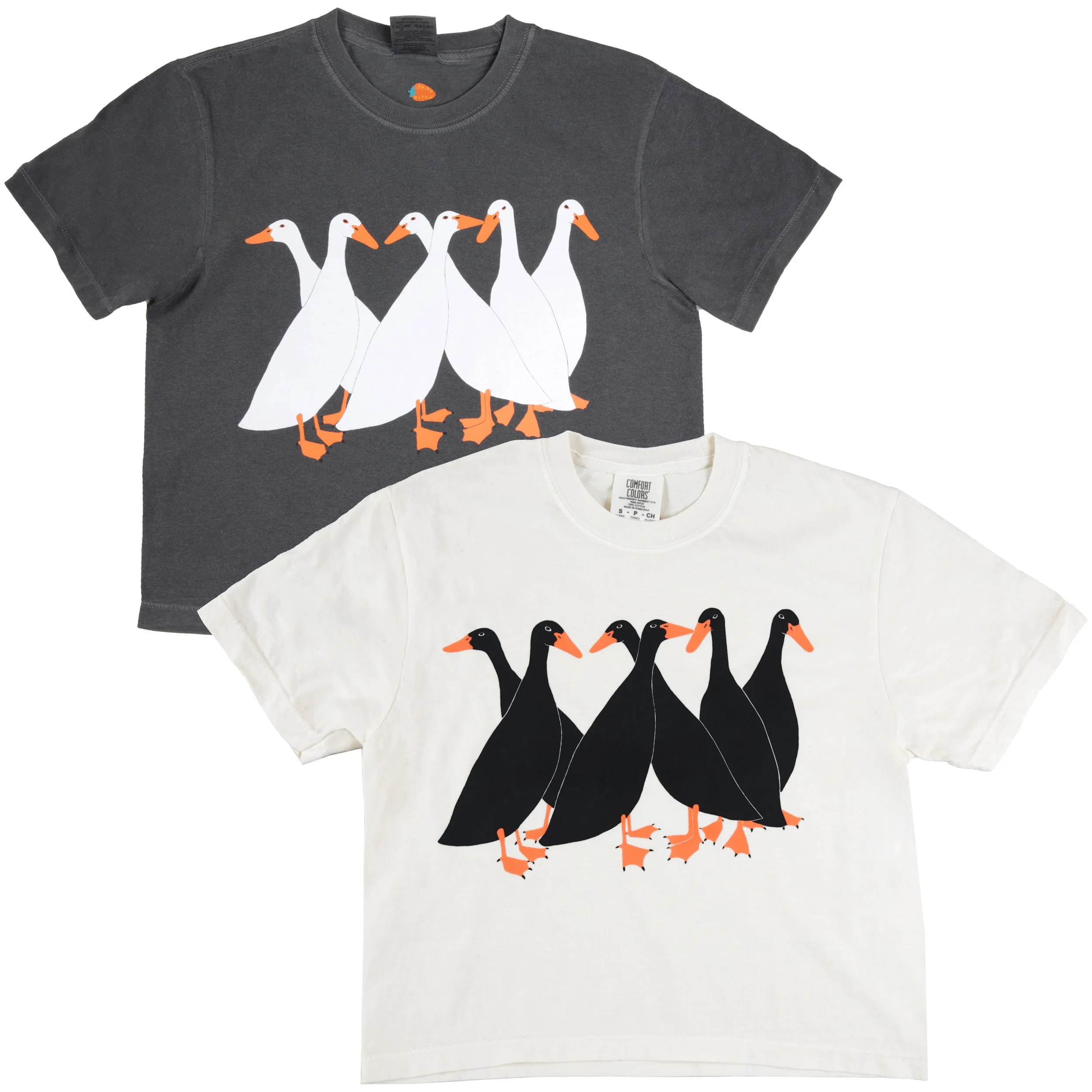 Runner Ducks Boxy Crop Tee