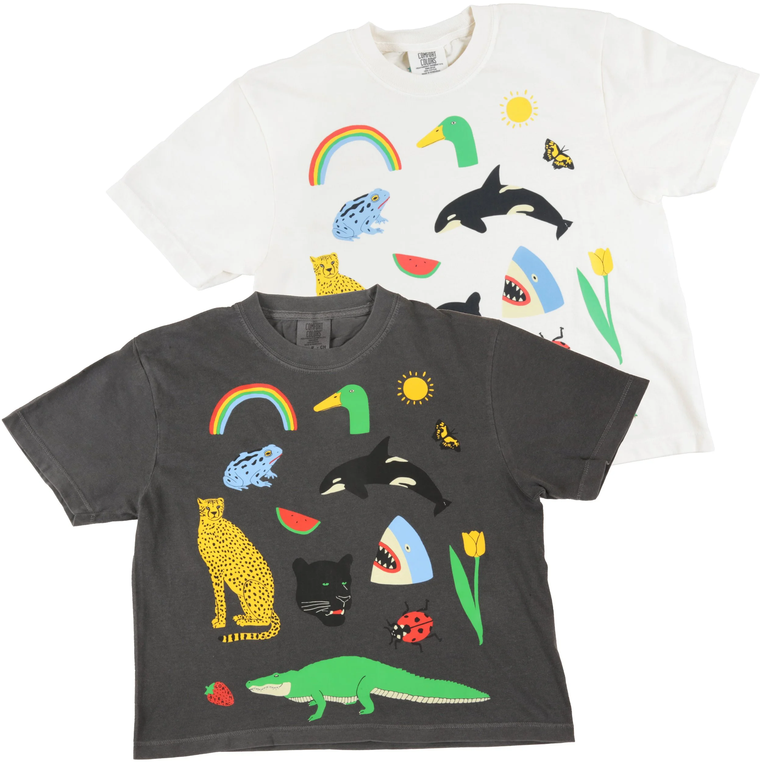 Working Together Boxy Crop Tee