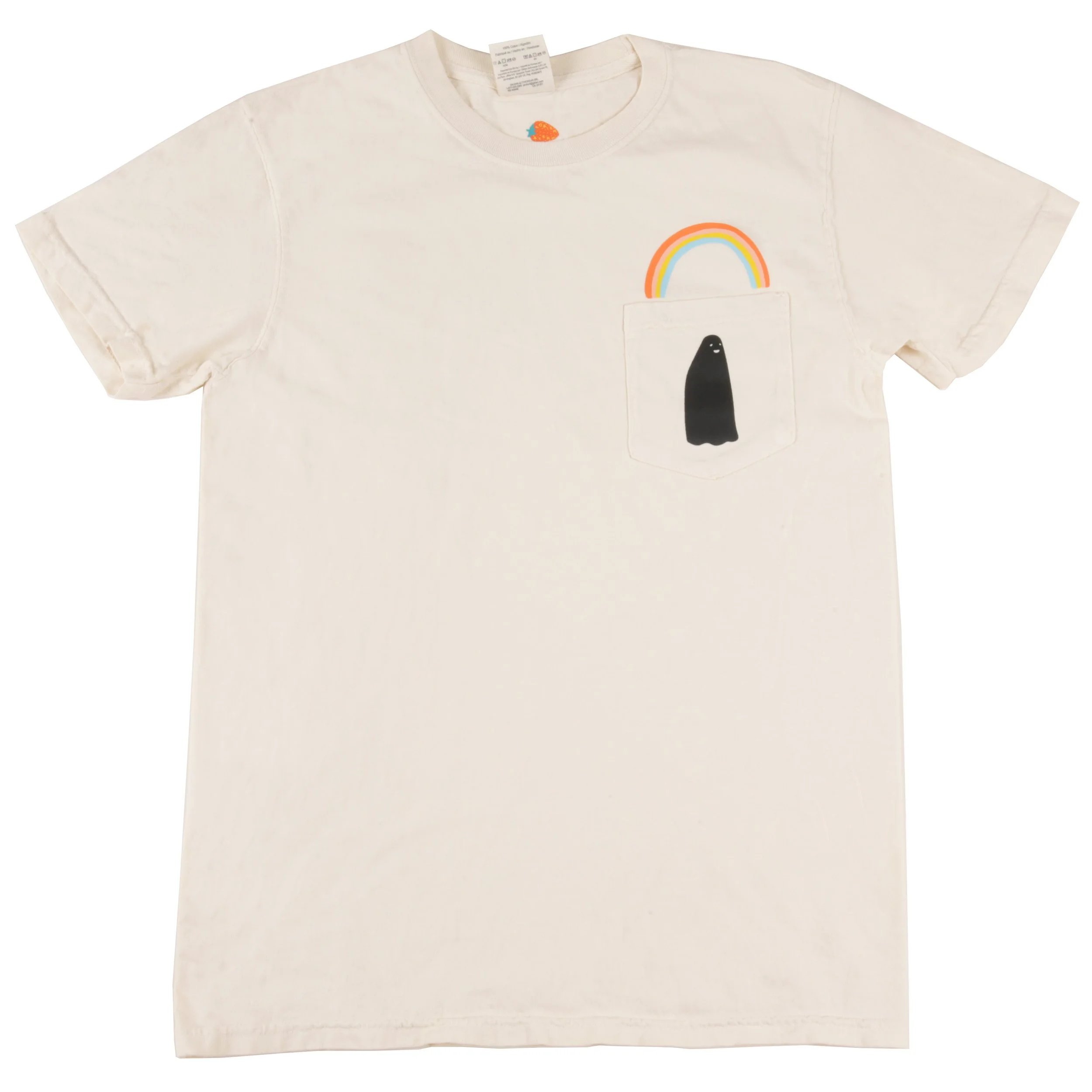 Rainbow Ghost Pocket Tee