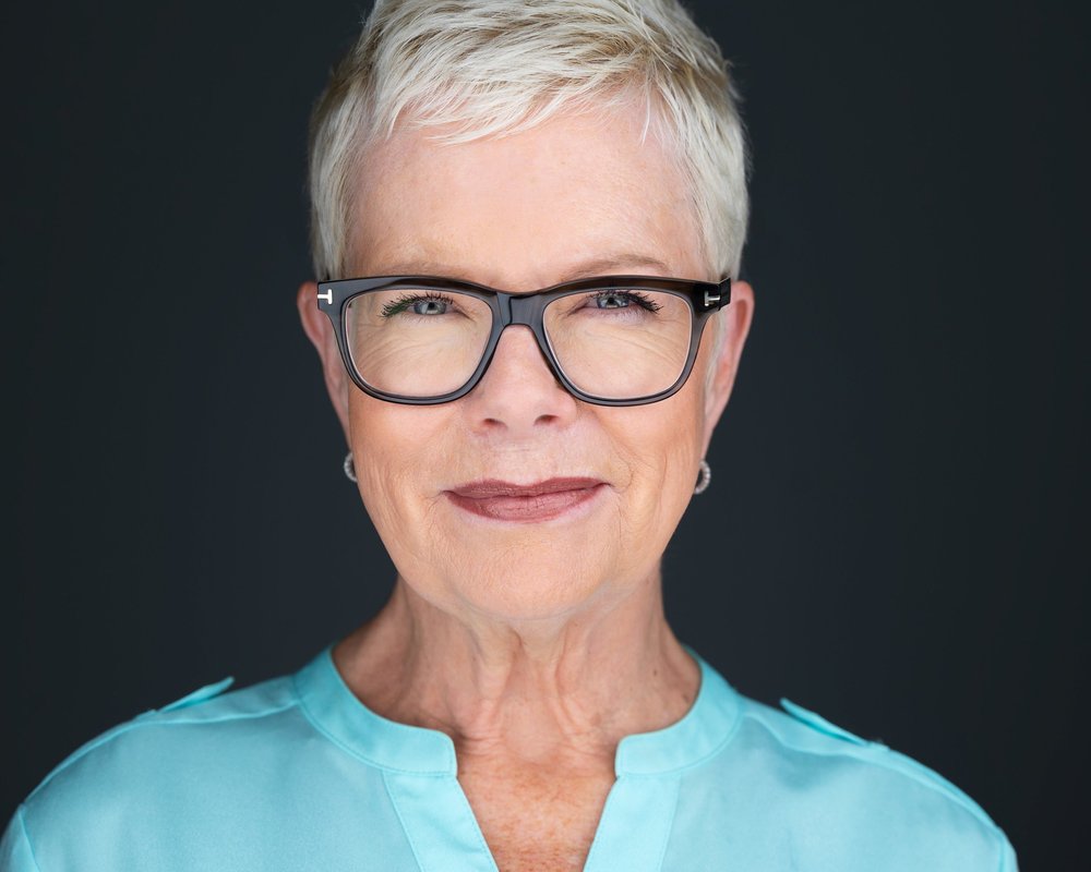Vertical crop of a business headshot