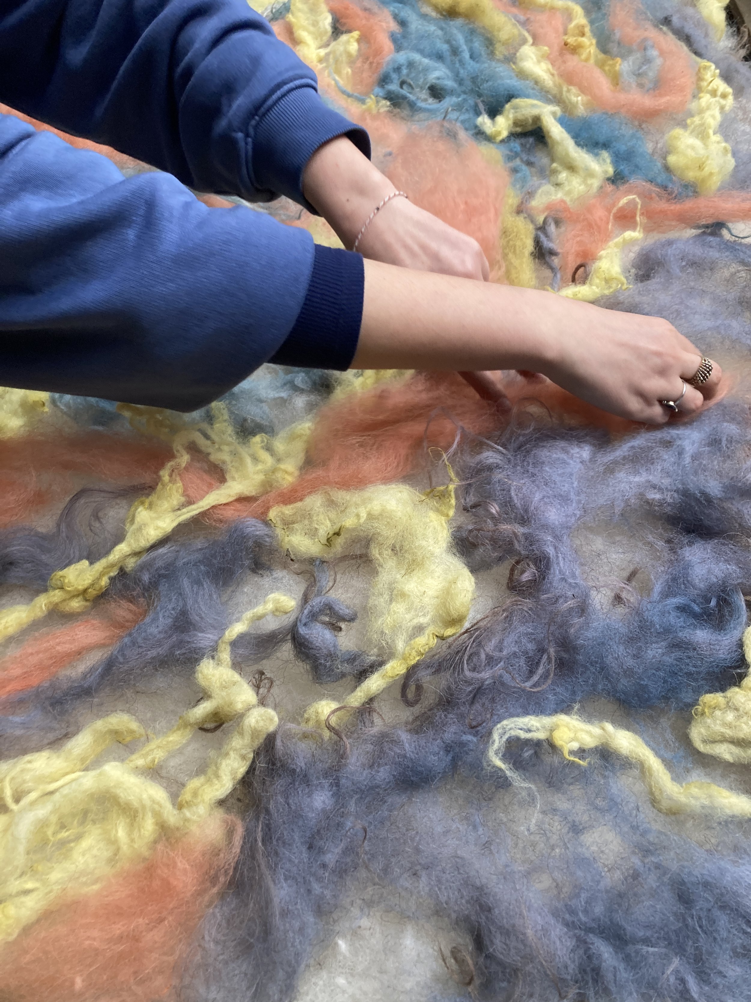 Wet Felting with the Gentle Roller - introduction