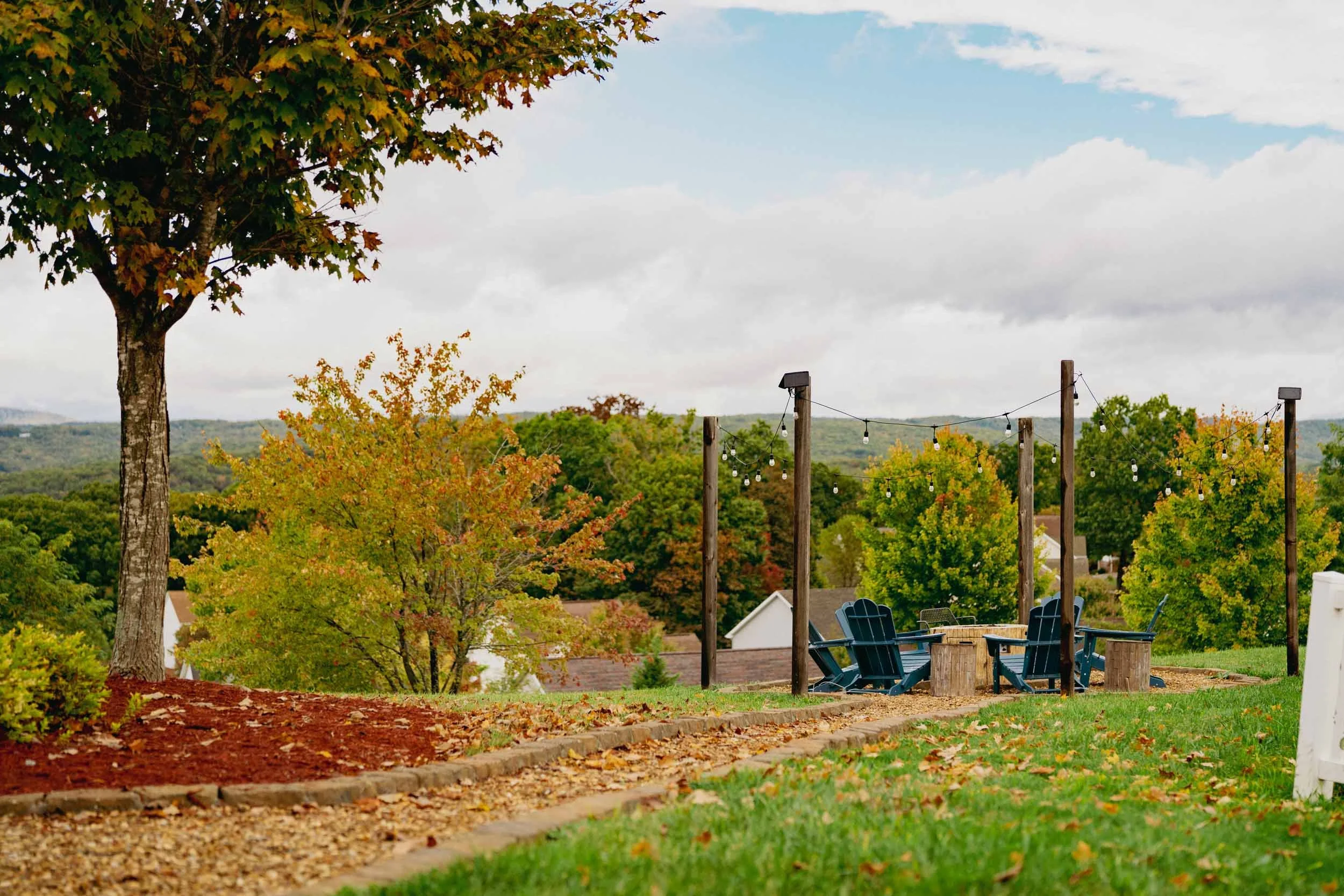 Maple Ridge Townhomes | Student Apartments in Blacksburg, VA | Fire Pit