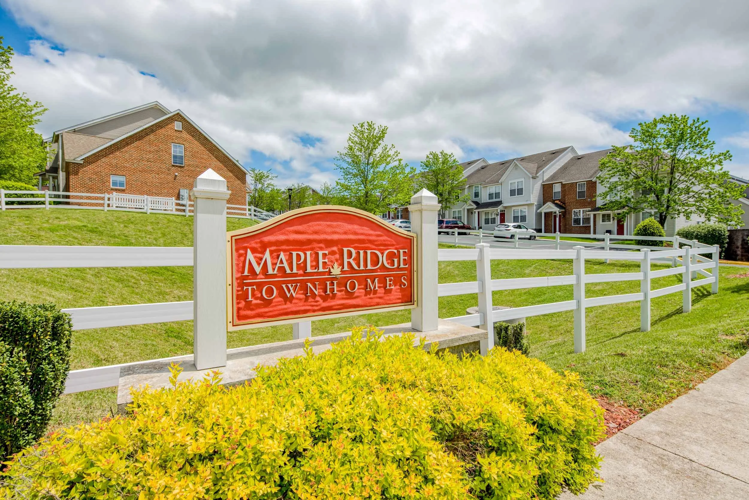 Maple Ridge Townhomes | Community Entrance