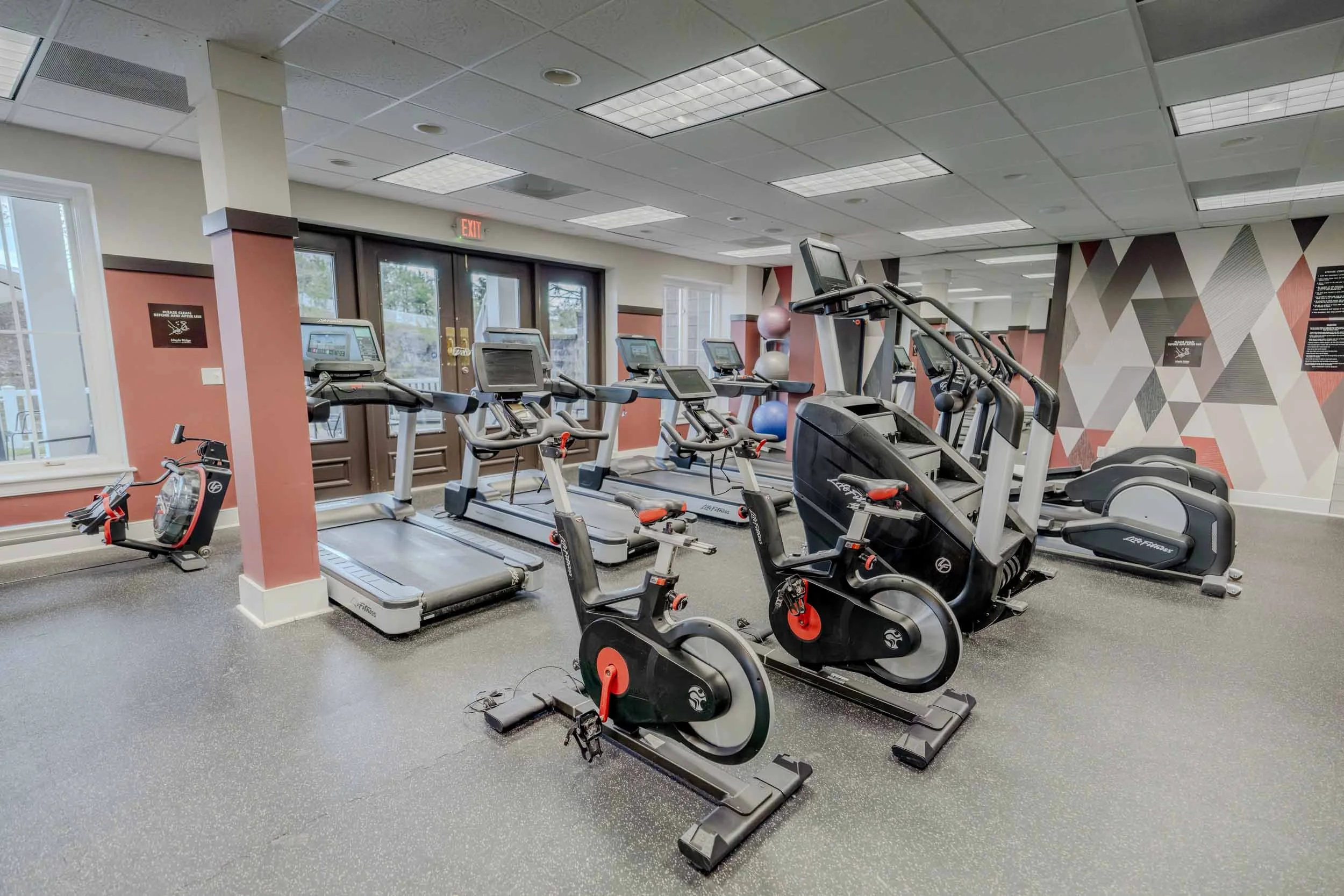 Maple Ridge Townhomes | Student Apartments in Blacksburg, VA | Fitness Center