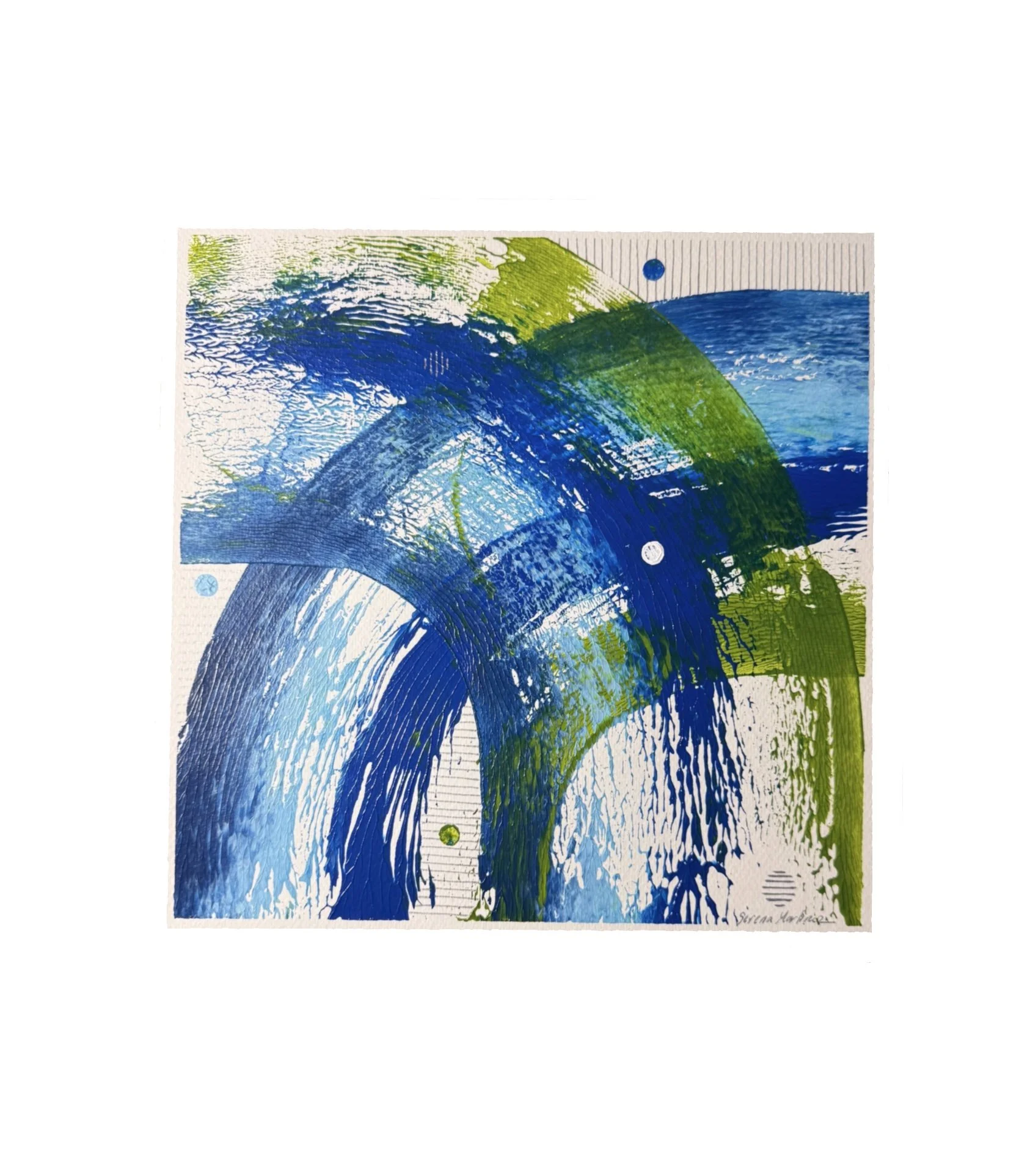 a misted rainbow (12x12”)