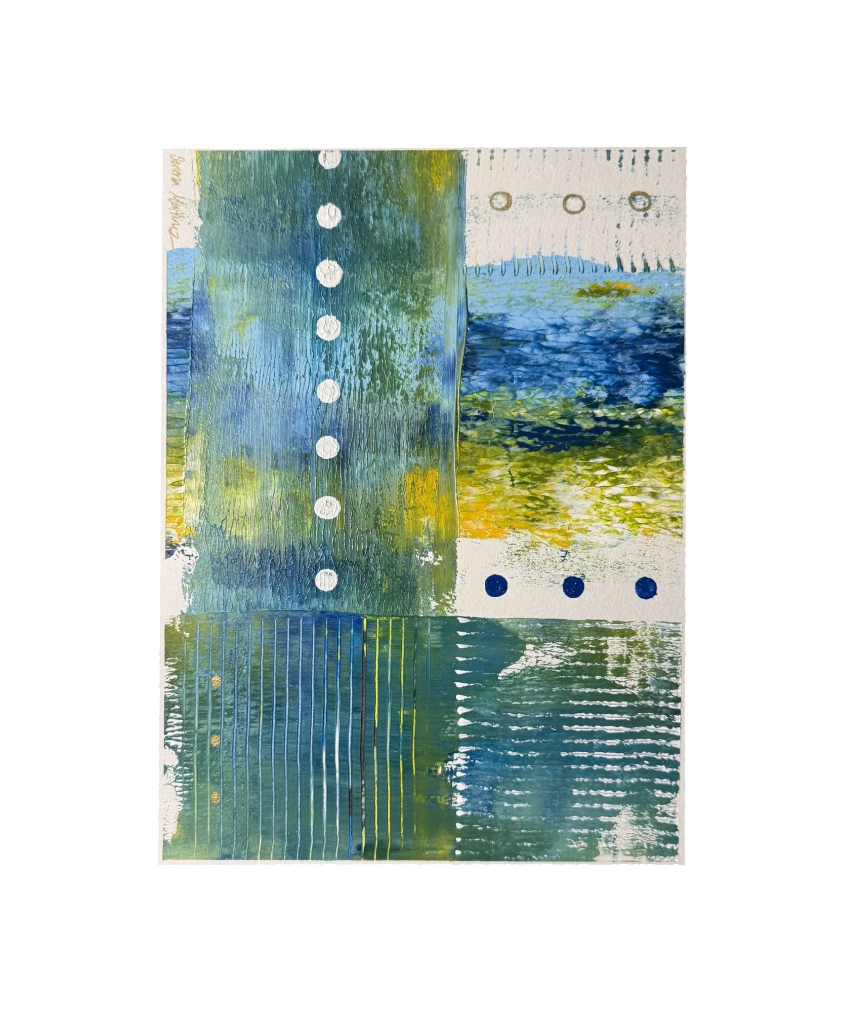 dripping from my cricked mouth (9x12”)