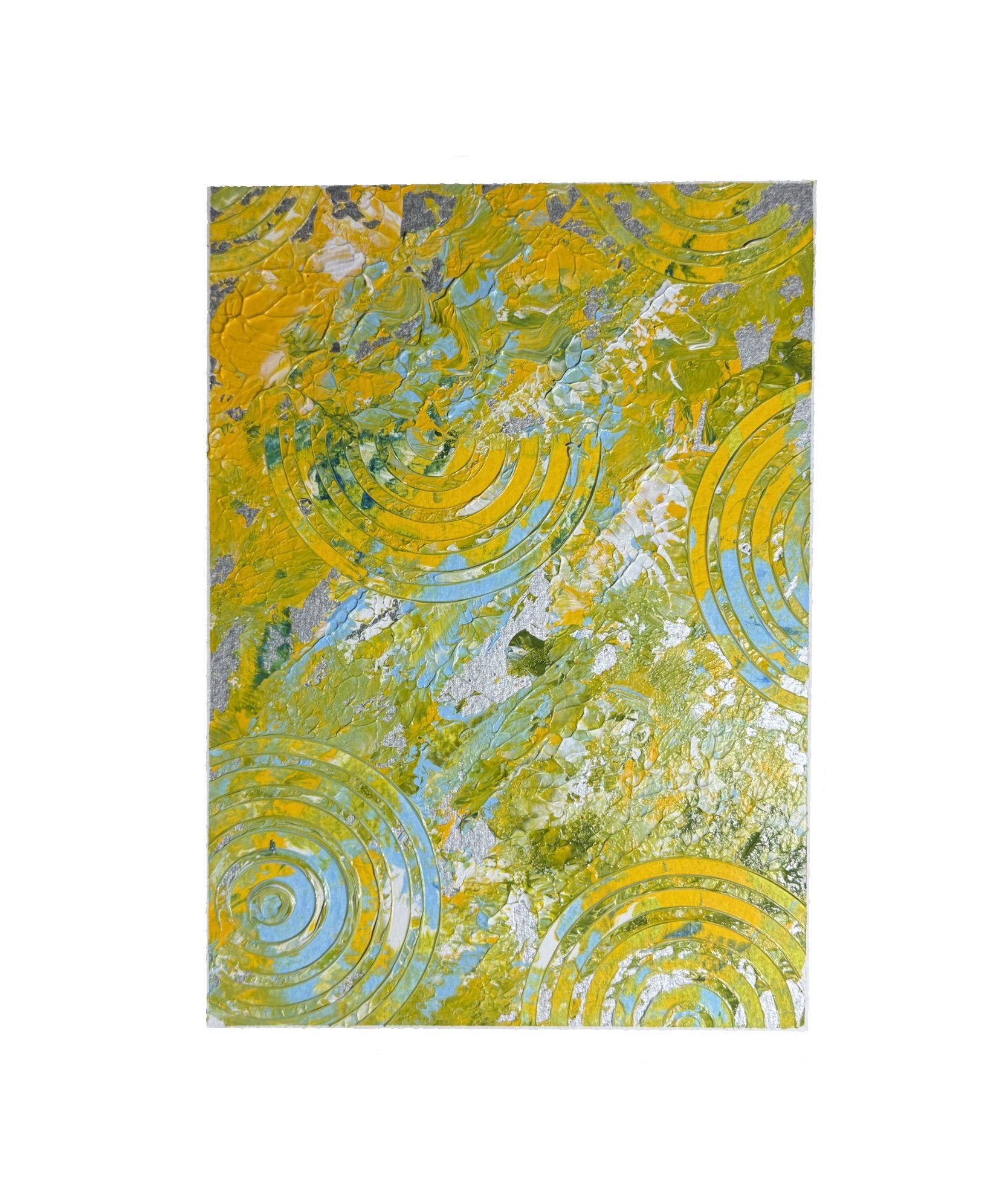 under every streetlamp (9x12”)