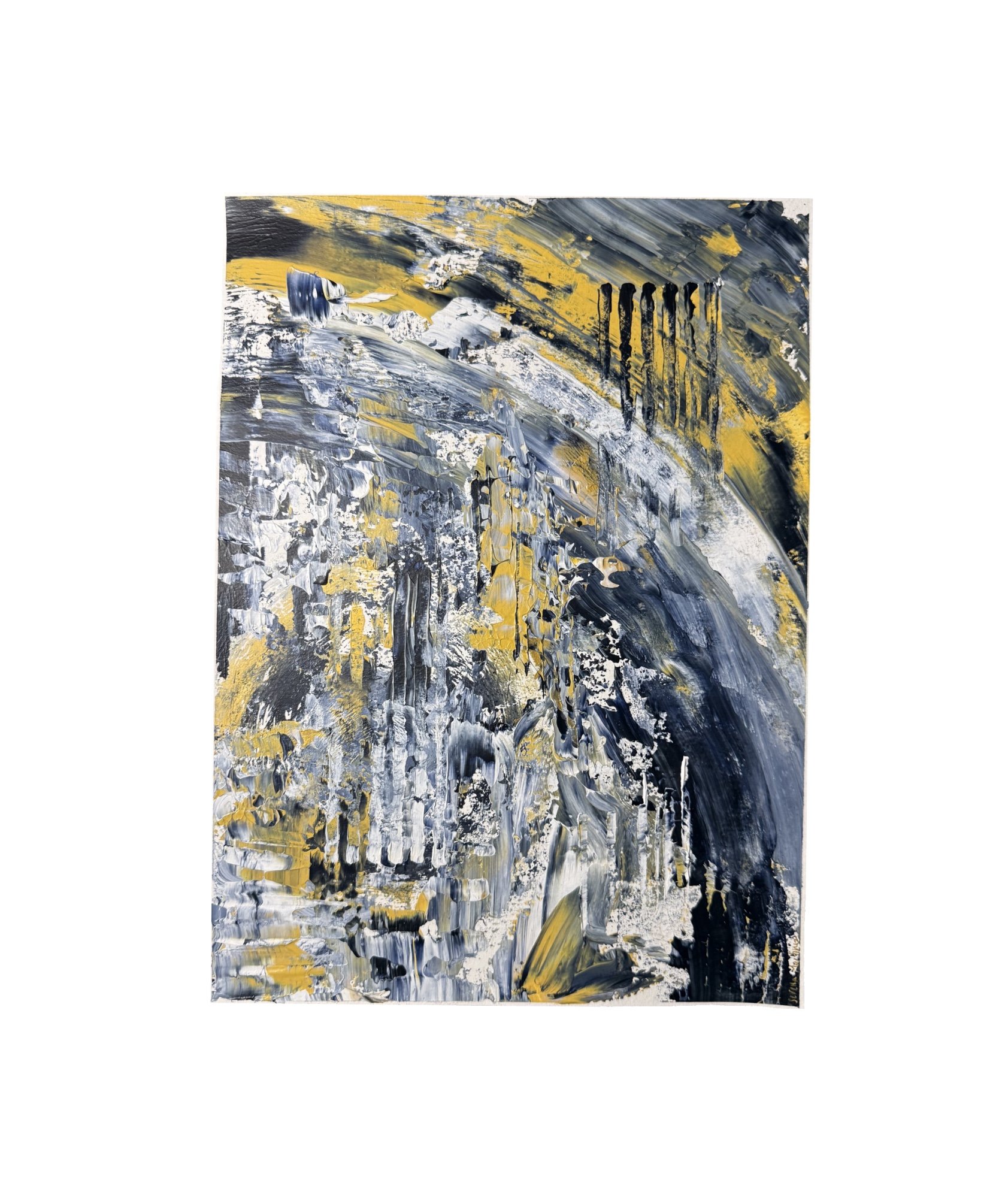 hanging just above what is (11x15”)